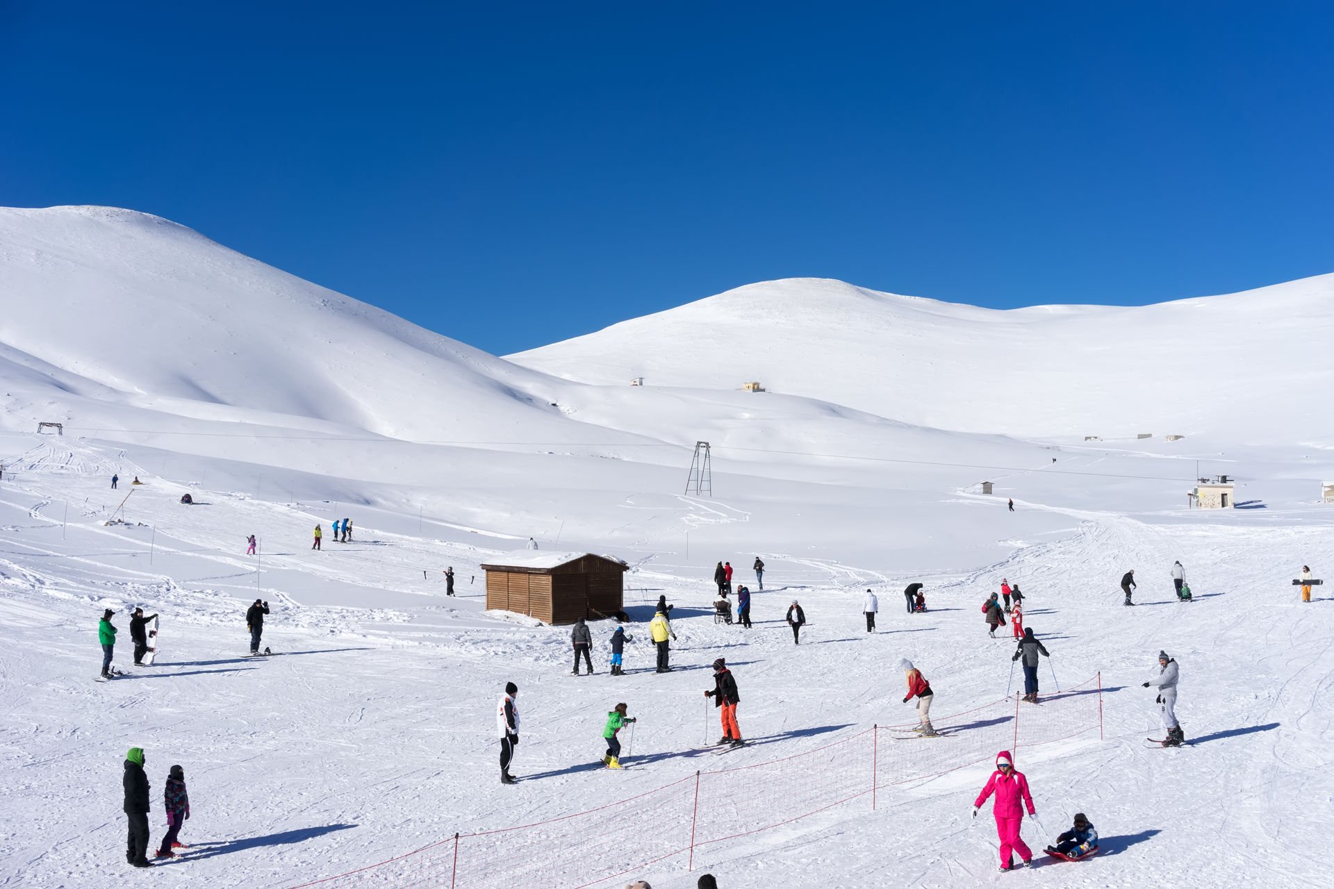 The ski resort of Falakro Mountain is located in the area of Dramas