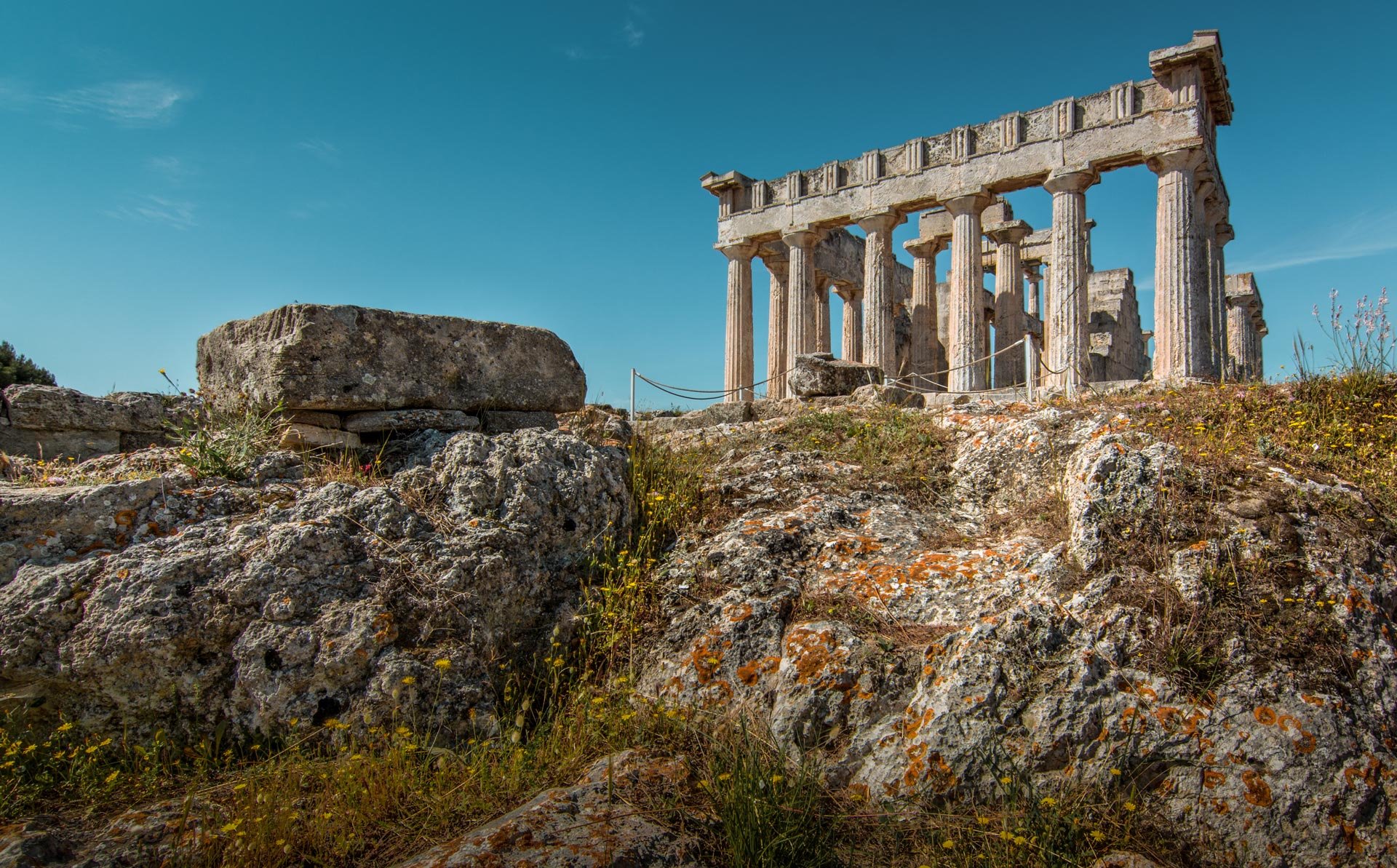 The temple of Aphaia, Aegina