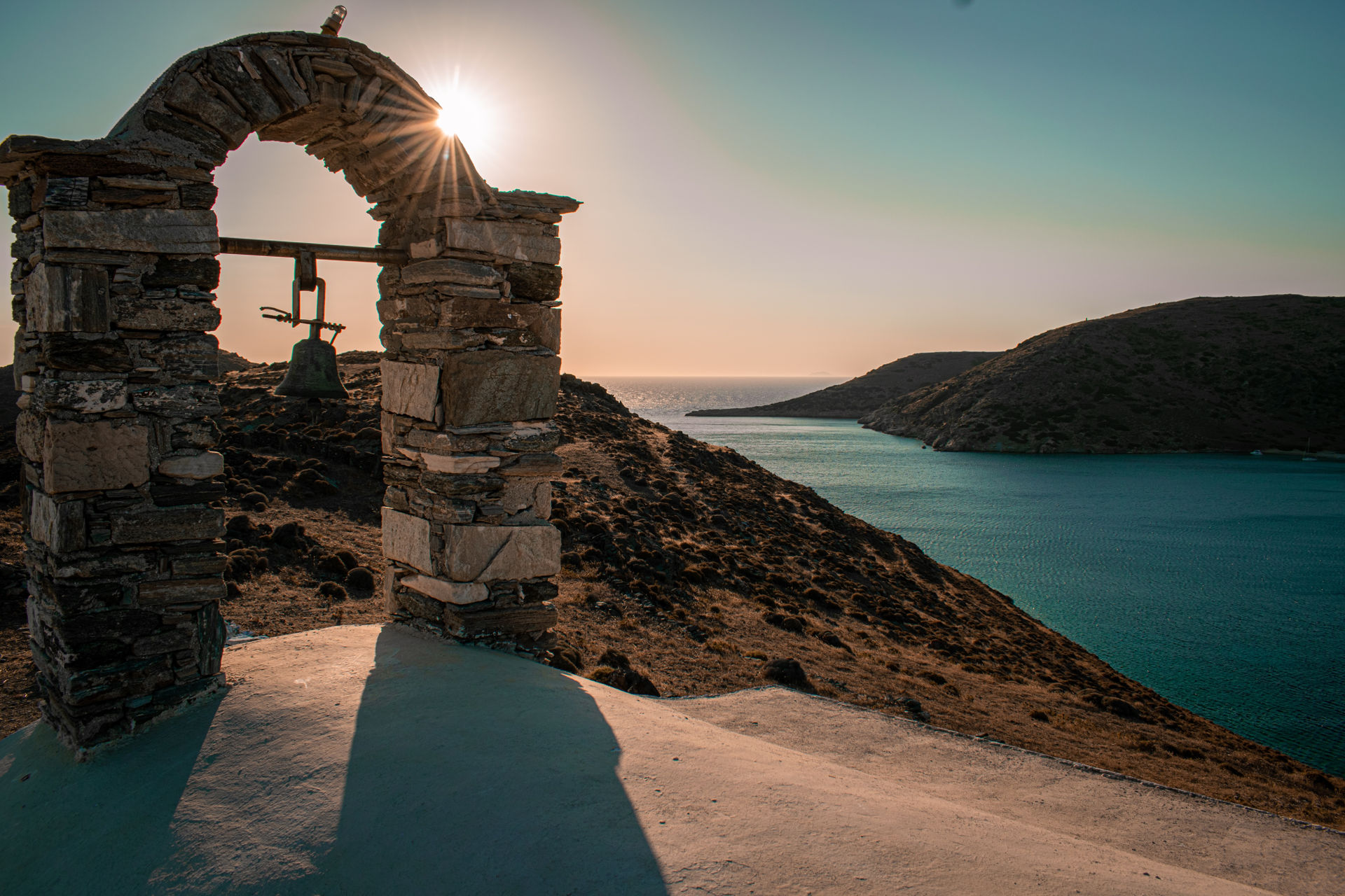 Hiking in Kythnos by Fotis Fotopoulos