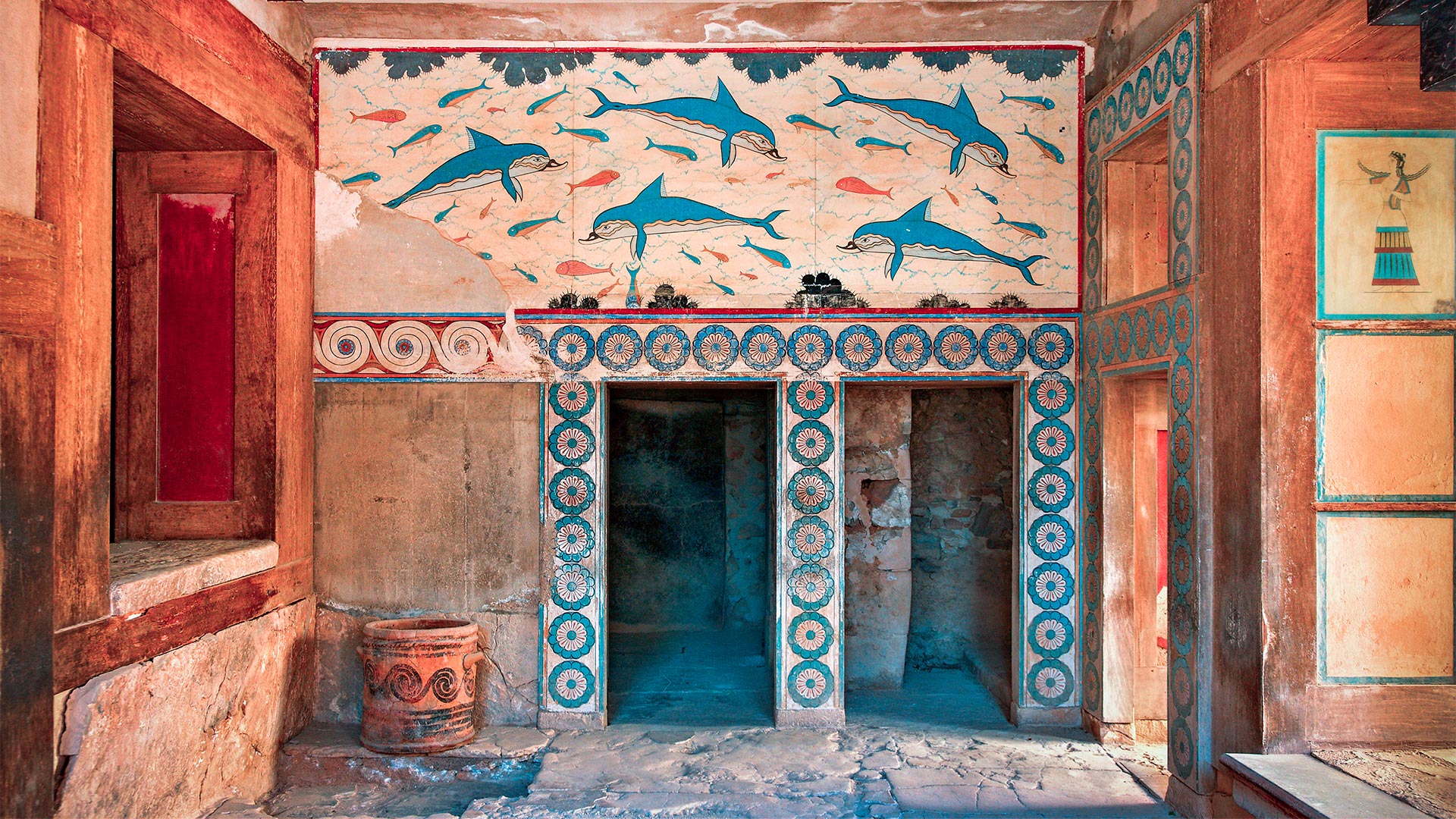 A room at Knossos palace