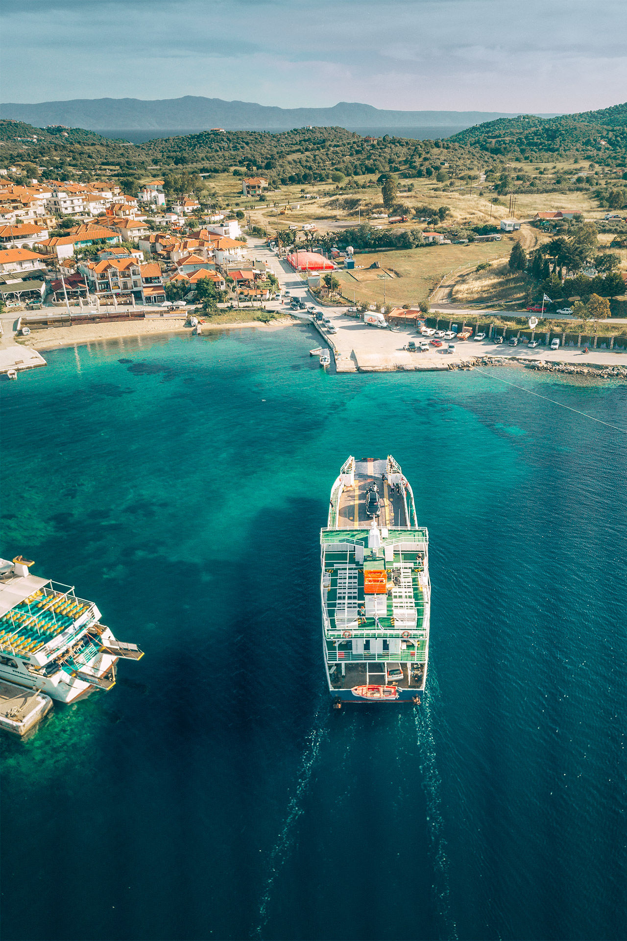 A short hop over to the charm of Ammouliani's island life