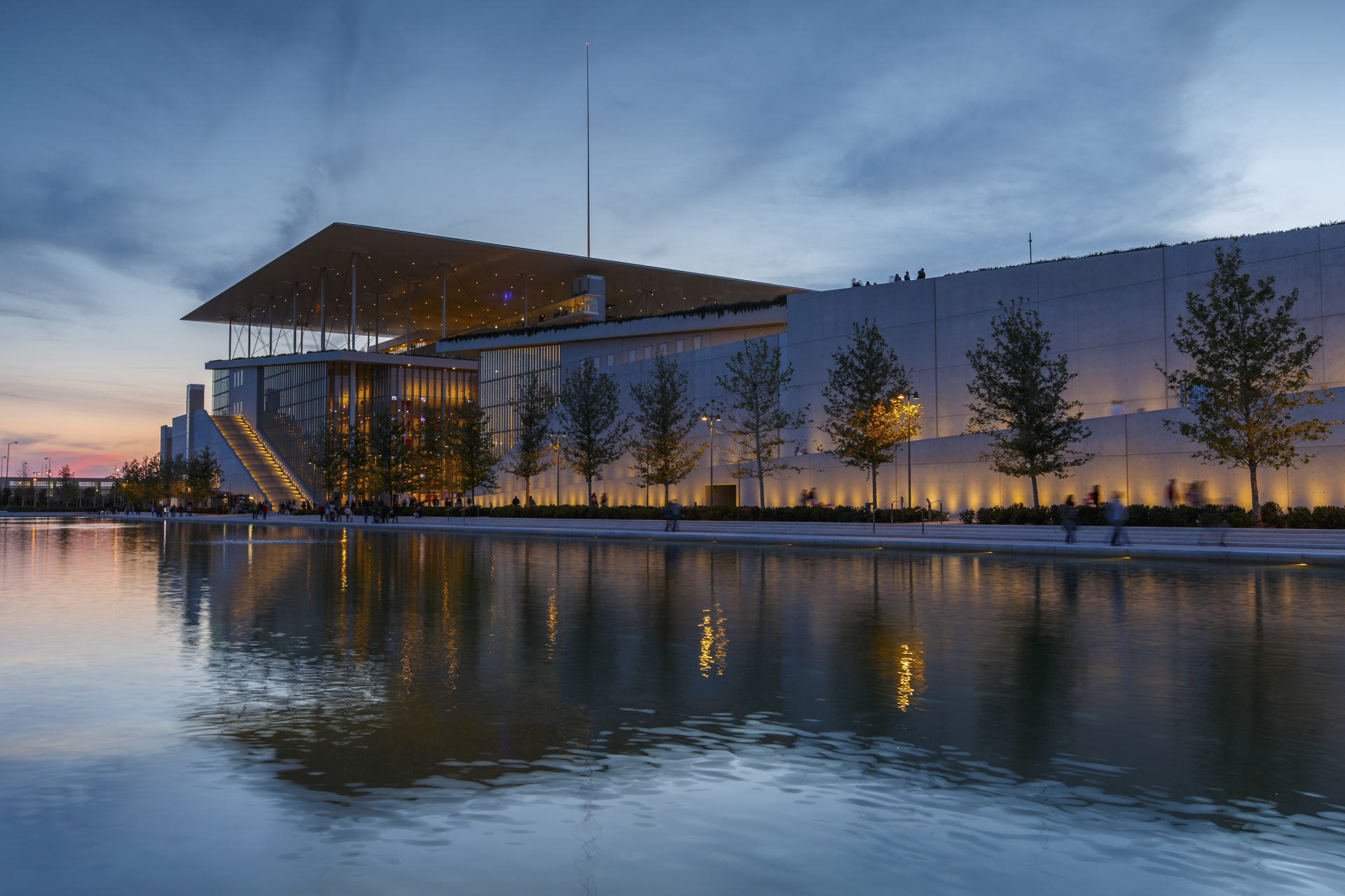 National Library of Greece and National Opera in Athens.