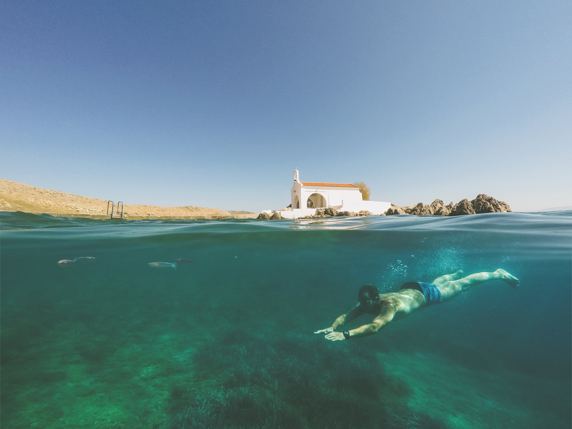 Chios at Summer, Dive into the fun