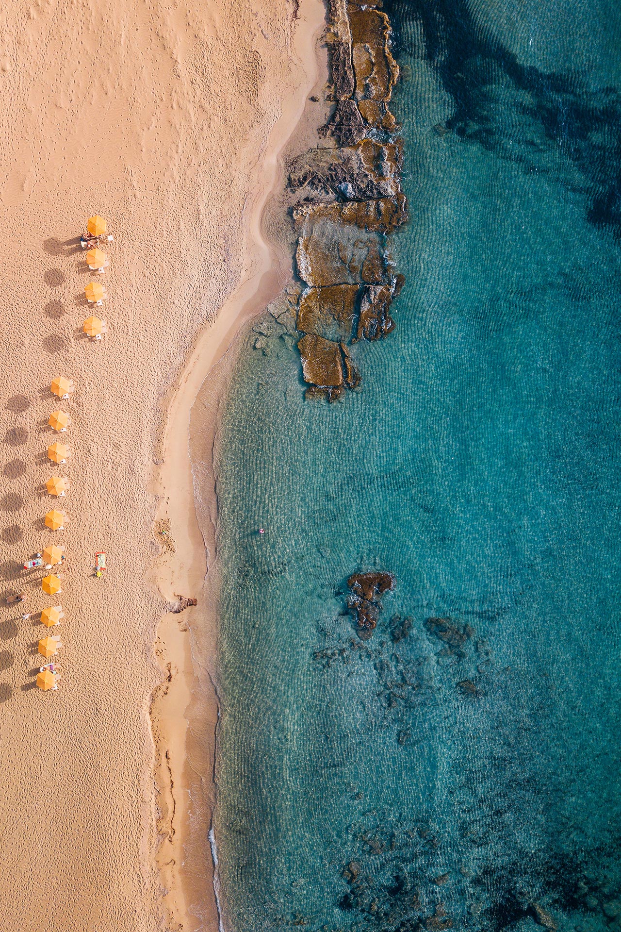 Elafonisi has a wonderful beach with pink coral sand and crystalline waters