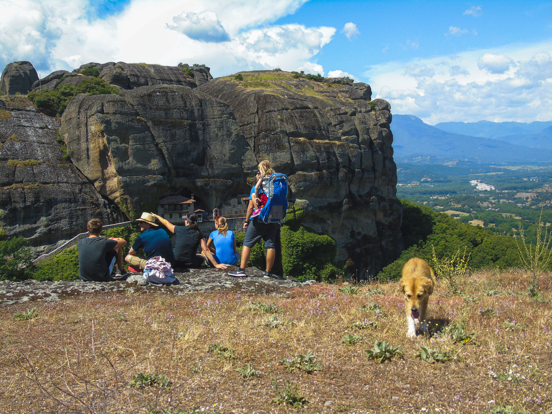 Following the footsteps of the first monks who arrived here more than 15 centuries