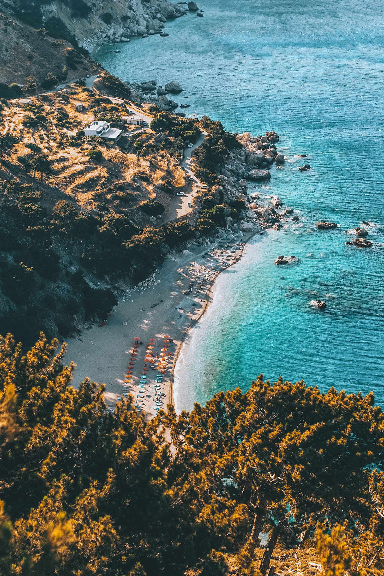In a setting of pine-tree green, white sand and deep blue sea, Apella has a special knack of capturing the hearts of those who discover it