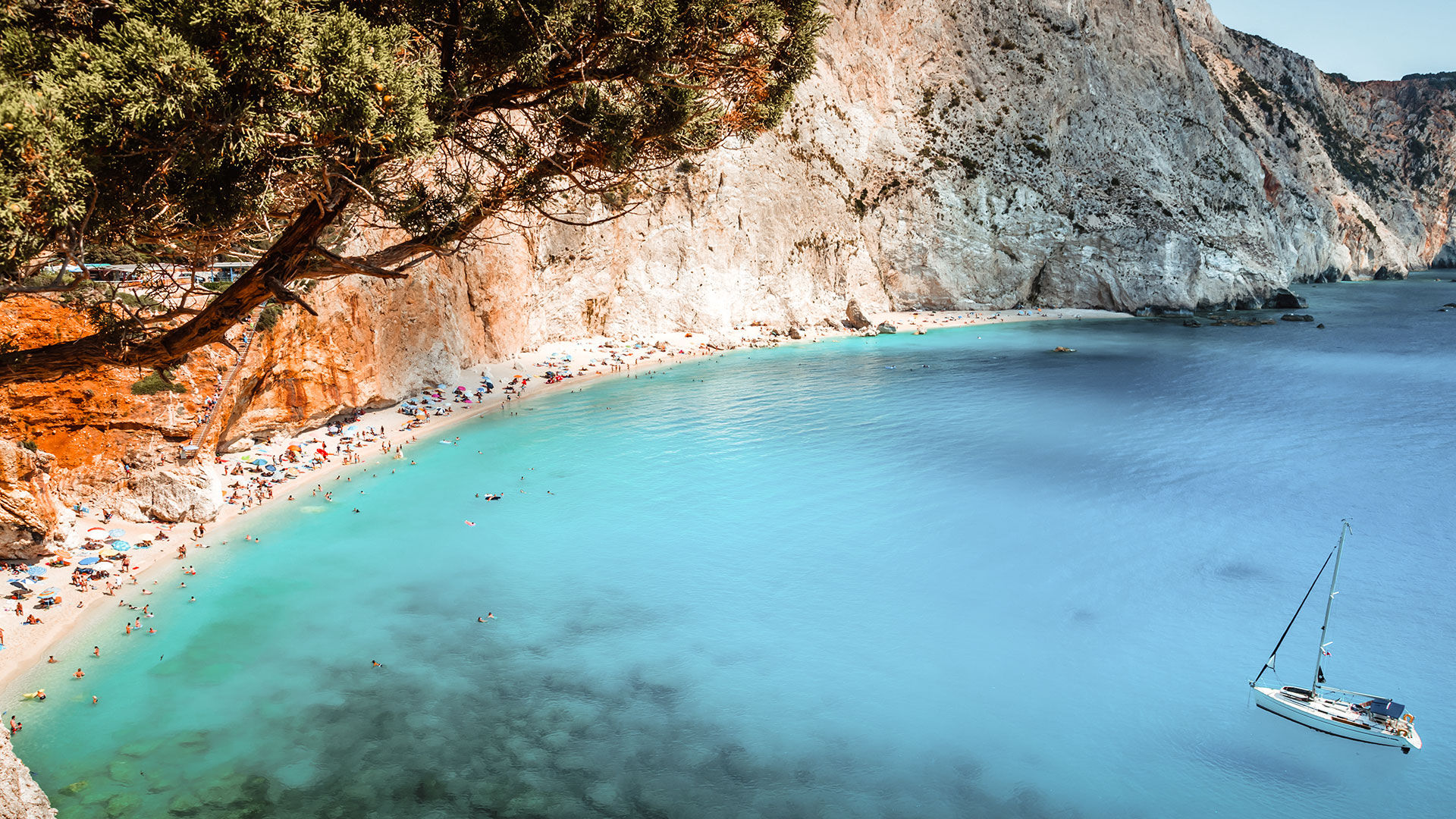 No wonder Porto Katsiki, routinely features in magazine articles amongst the most beautiful beaches in the Mediterranean
