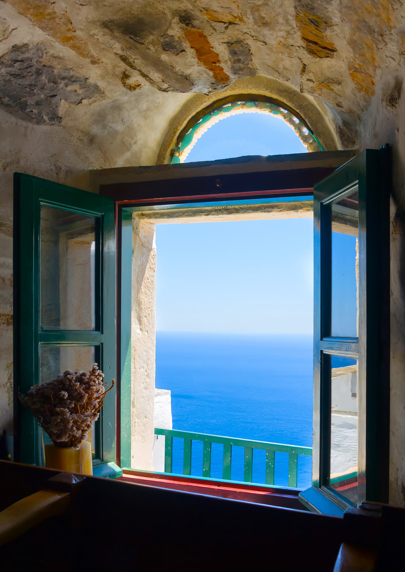 Hozoviotissa monastery in Amorgos