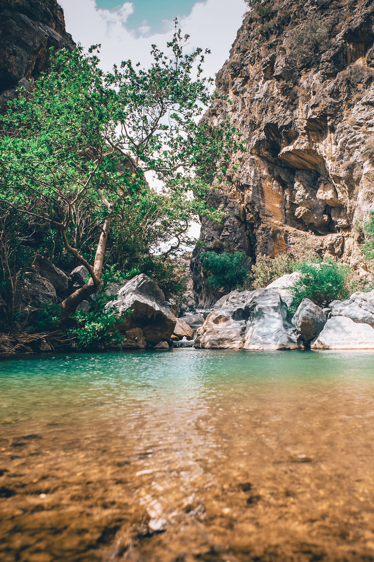 Preveli beach takes exotic to another level