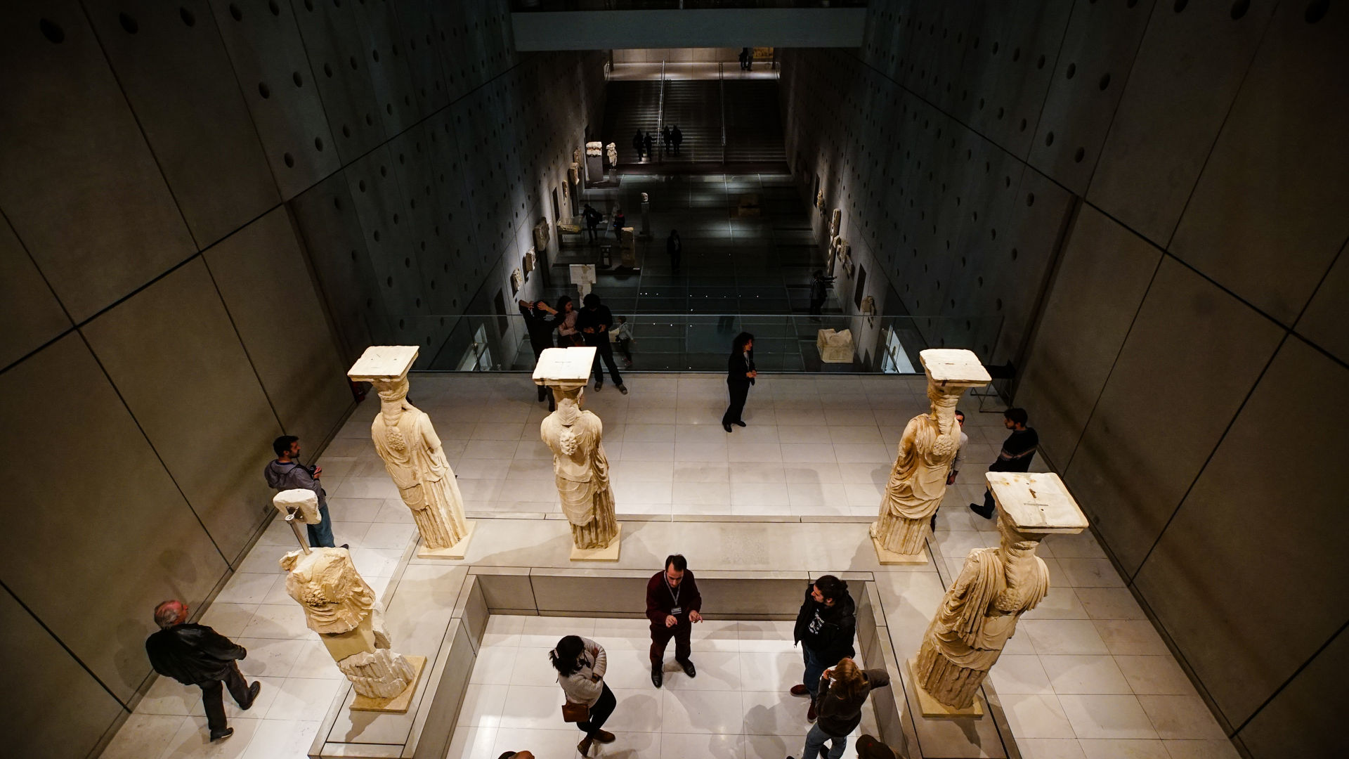 Caryatids, from the porch of the Erechtheion