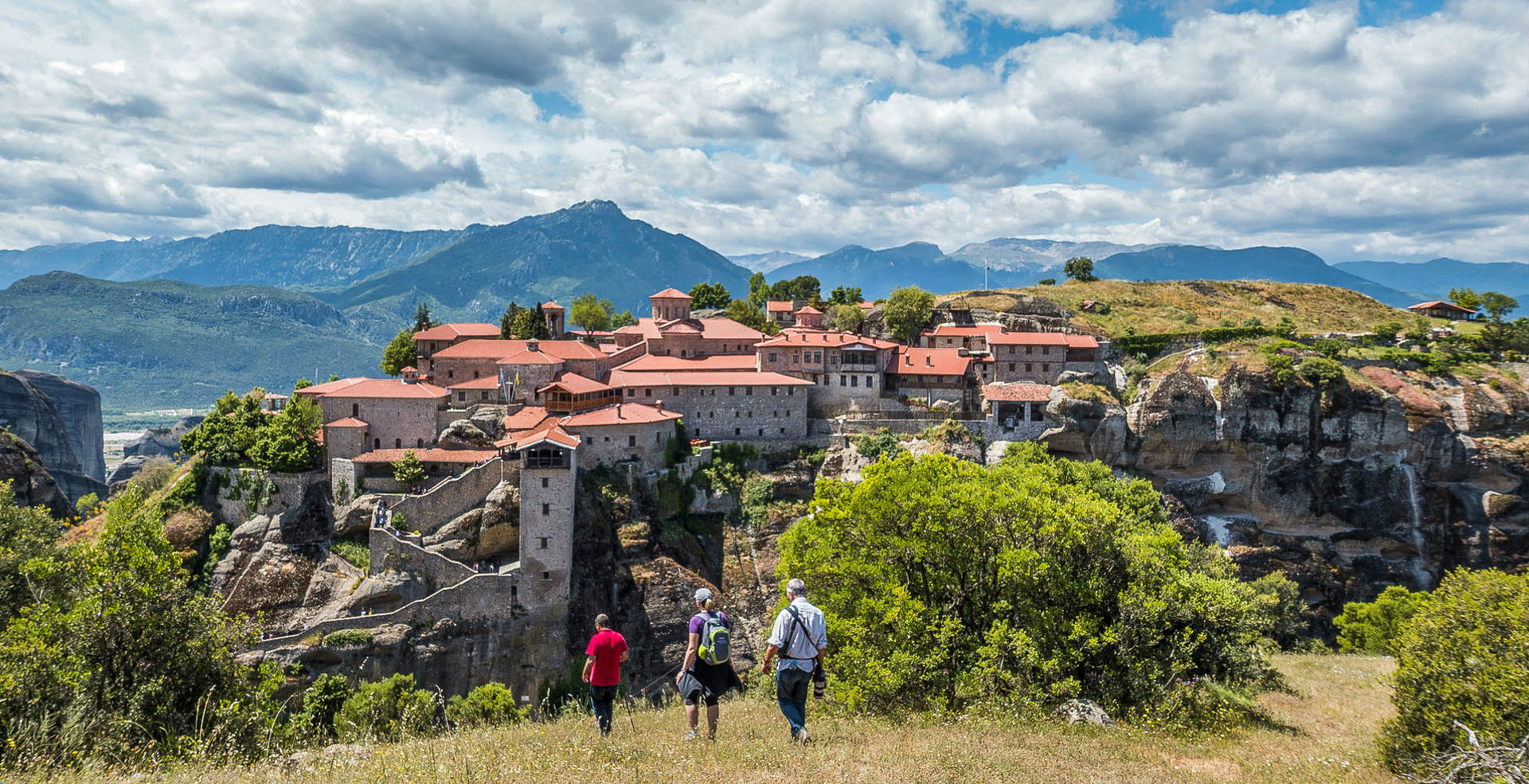 Spring in Meteora is especially beautiful, with nature in full bloom