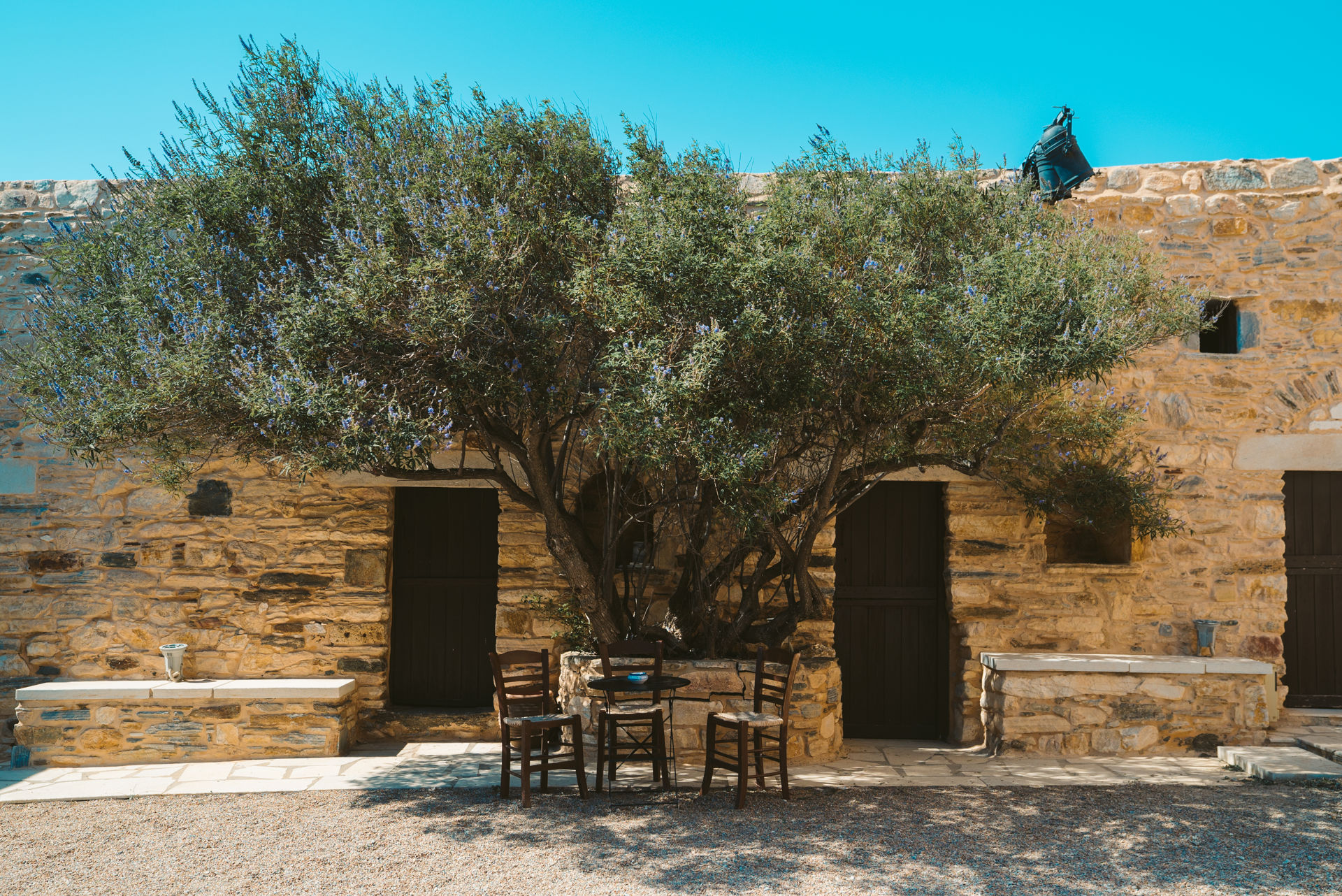 Bazeos tower, one of the most well-known monuments of Naxos