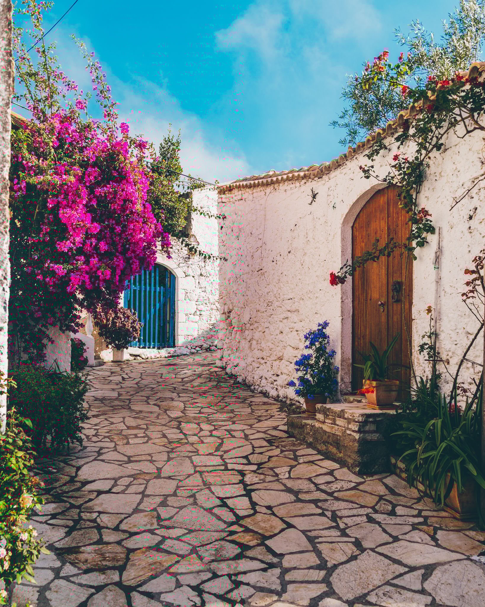 Afionas village, Corfu