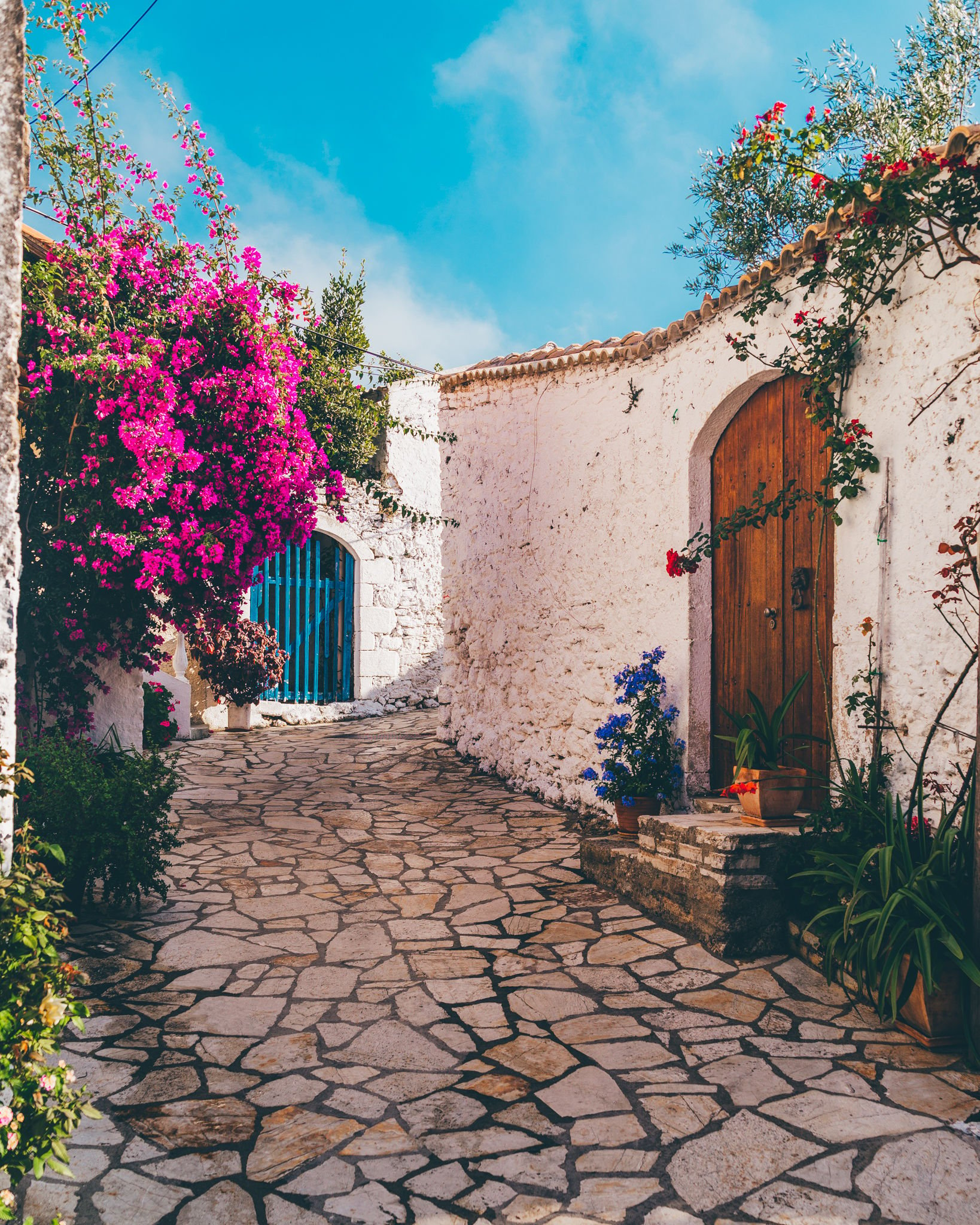 Afionas village, Corfu