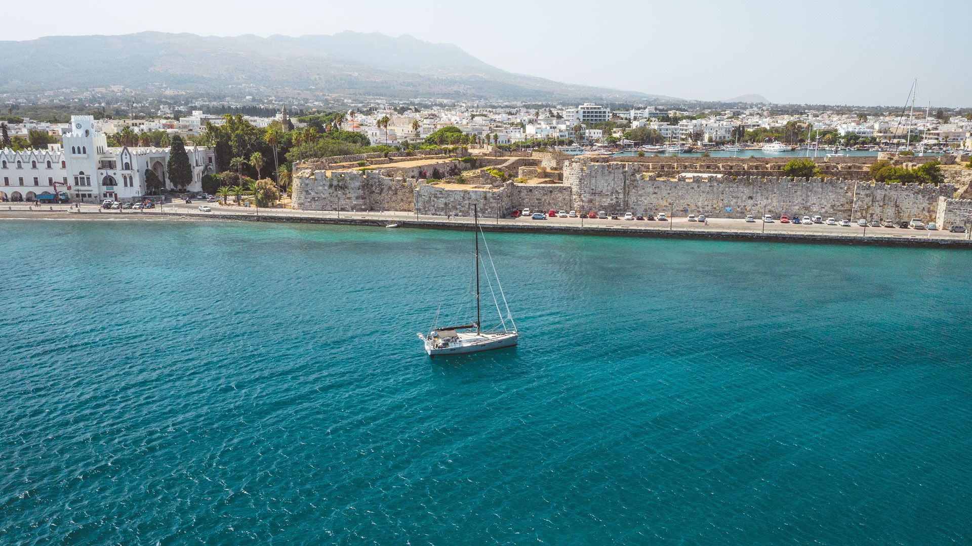 Don't forget to admire the seaside Castle of Neratzia, before you leave Kos harbour