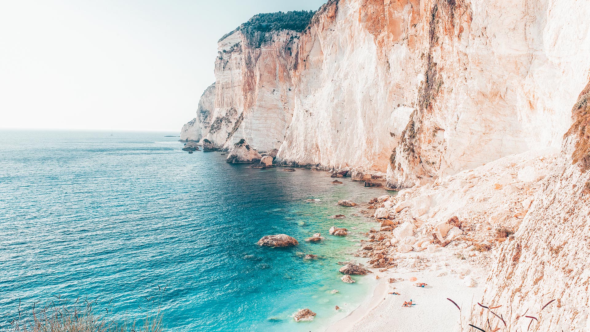 Erimitis beach, close to Magazia village