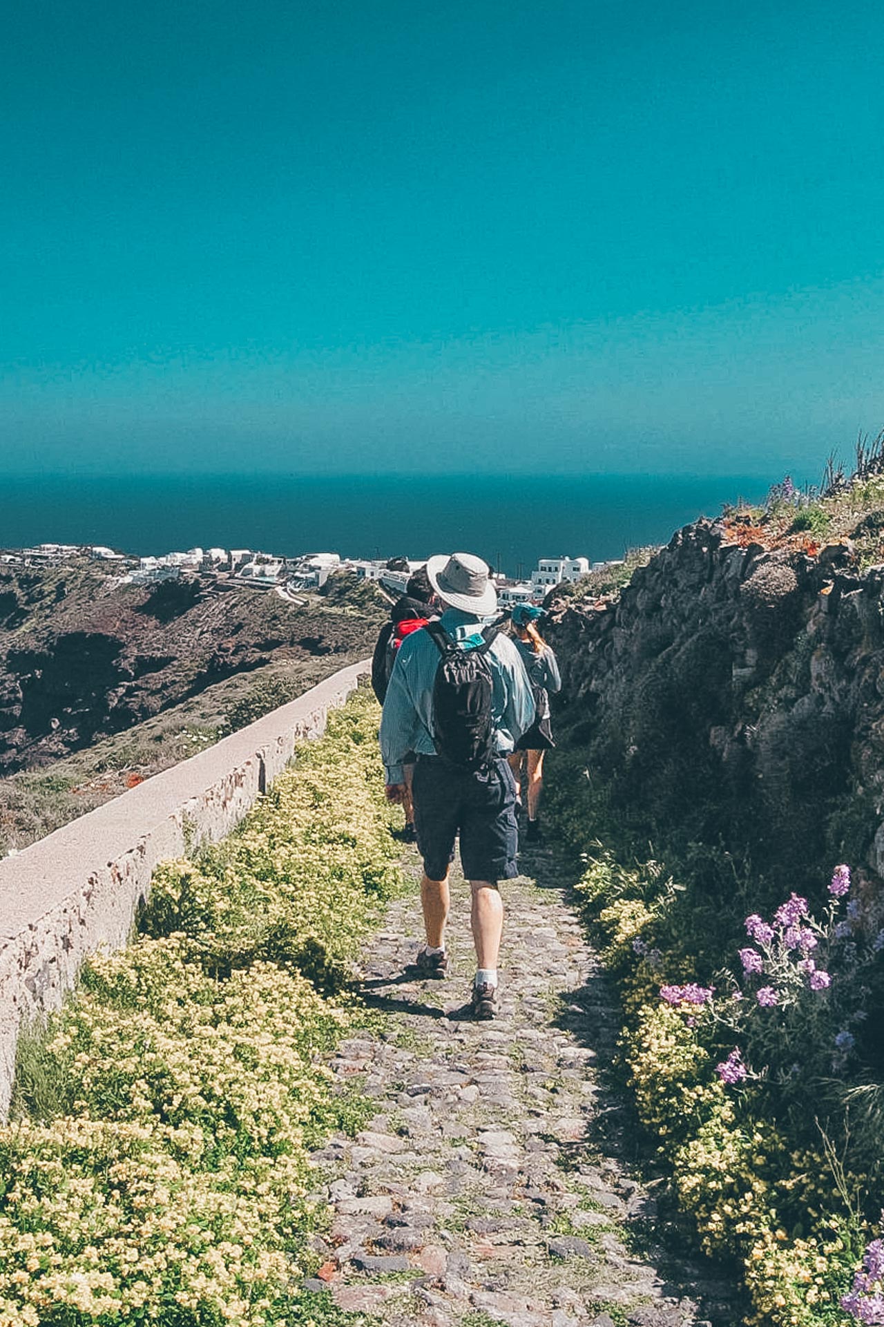 If you really want to develop a personal relationship with an island that has become an international legend, you have to strap on a pair of walking shoes and explore its hiking trails