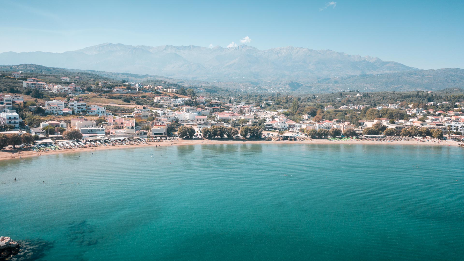 If you’re looking for a village by the sea, Kalyves is a great choice