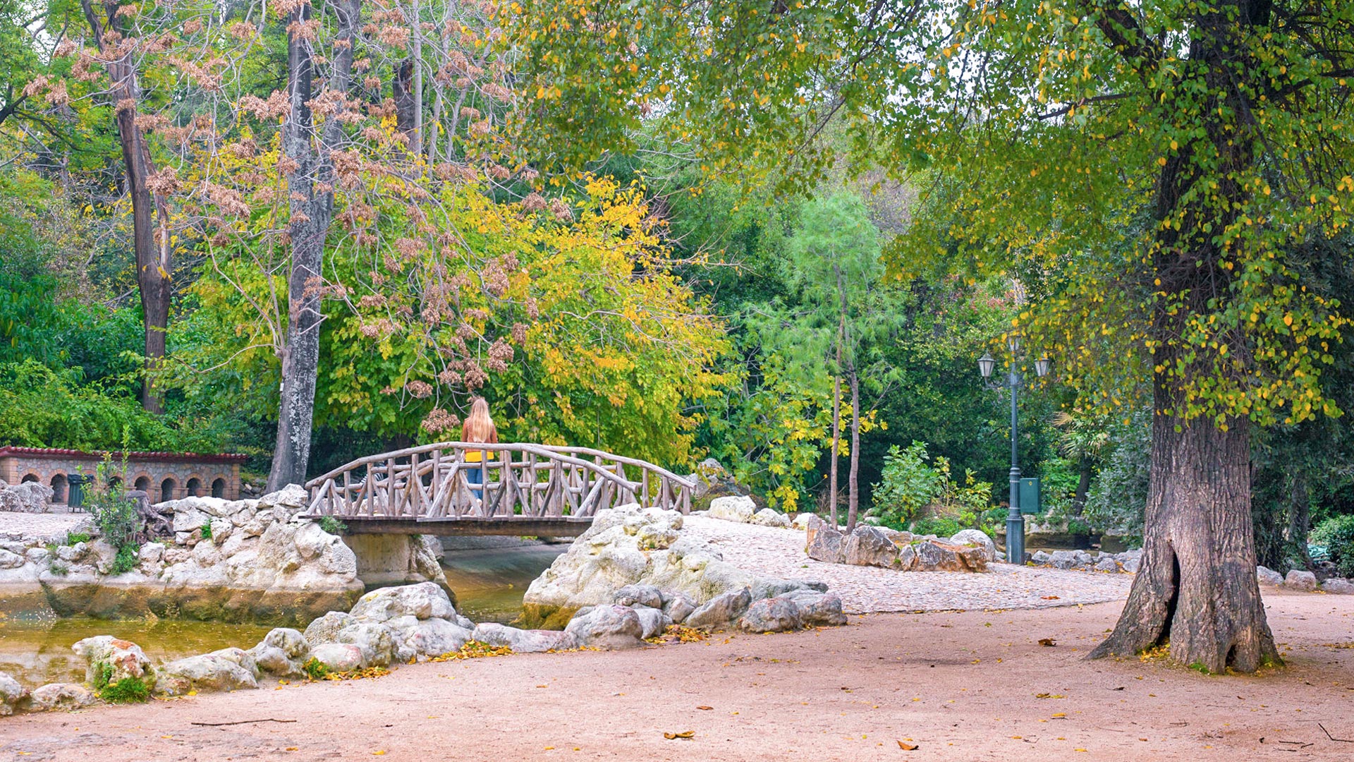 In a city, rich in history and landmarks like Athens, a garden could not be considered as a main attraction
