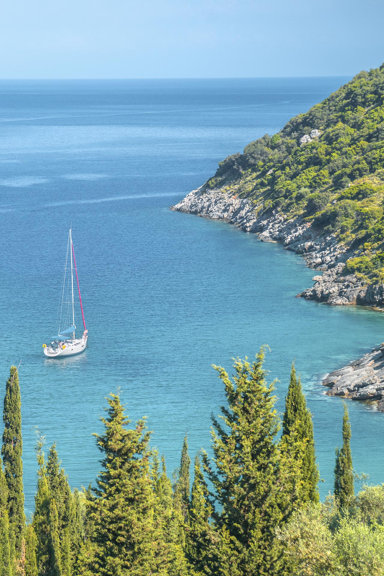 Ithaca greets visitors with a lush landscape of tree-lined valleys and coves, cute-as-can-be beaches