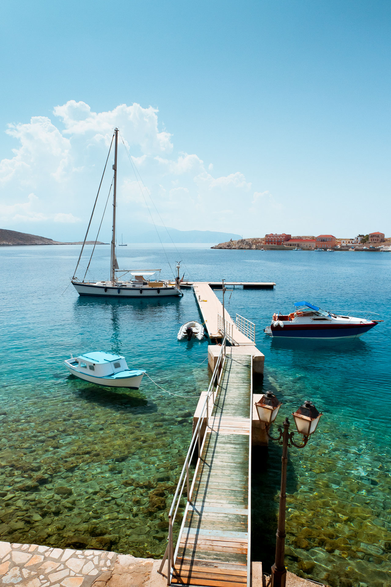 Just a short walk away are beaches that have soaked up all the serenity and purity of the island