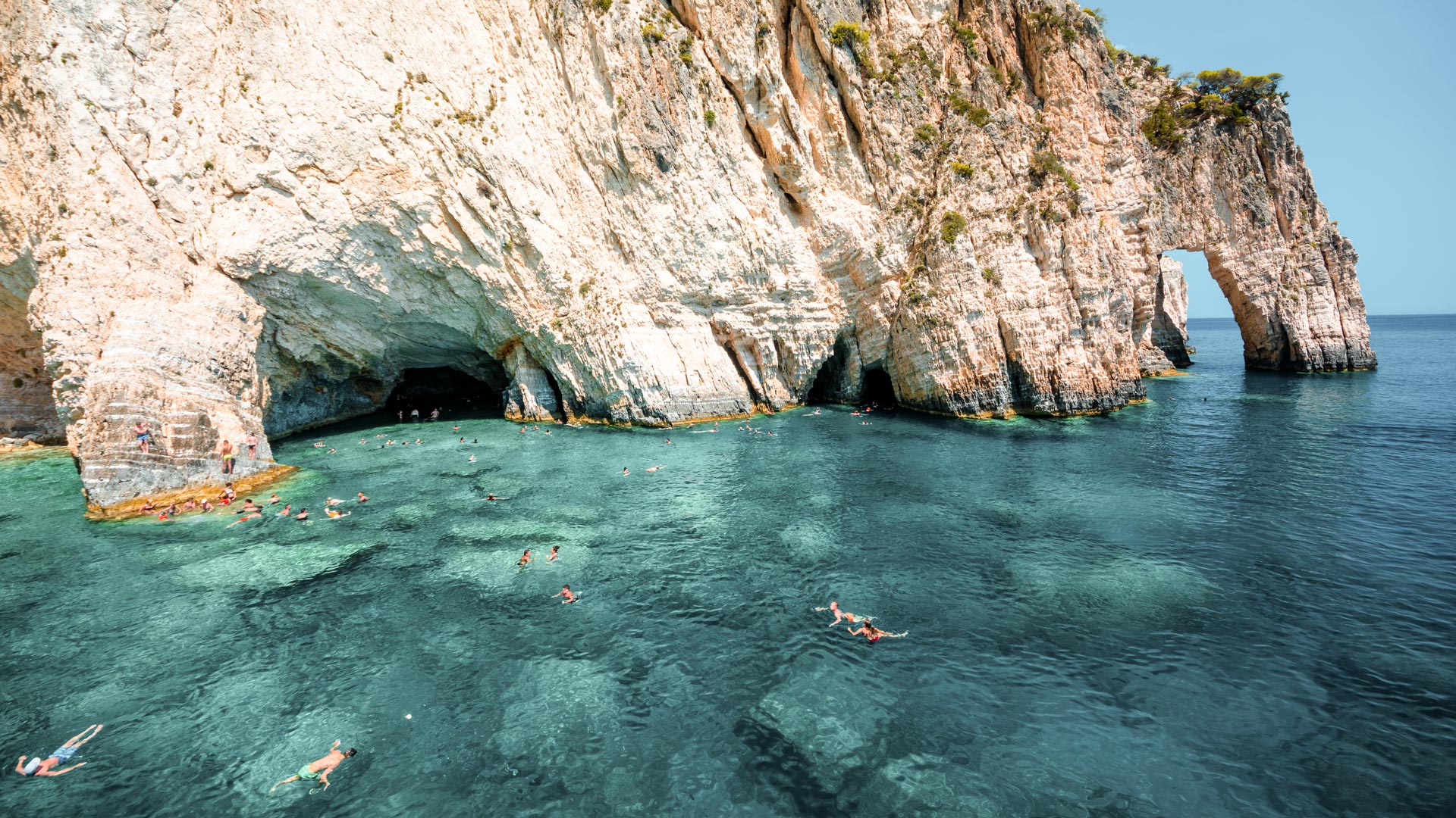 Just make sure you stop for a snorkel whilst you’re in the Blue Caves of Zakynthos