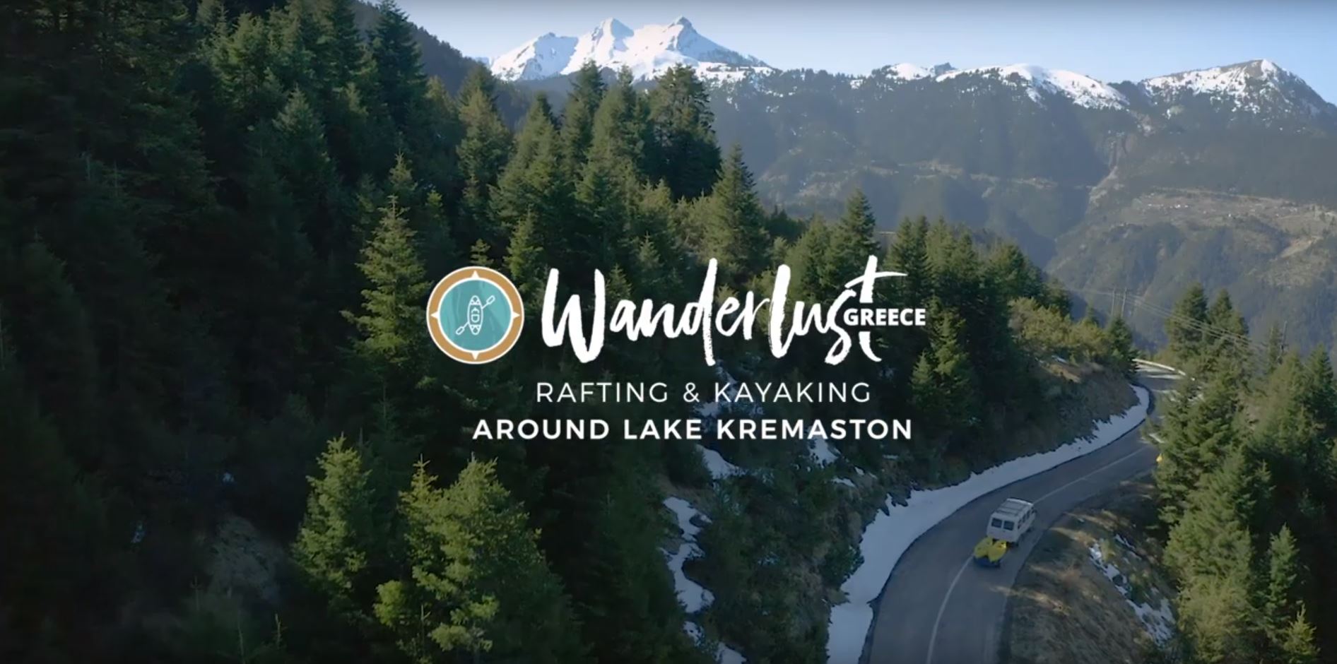 Rafting & Kayaking around Lake Kremaston - video