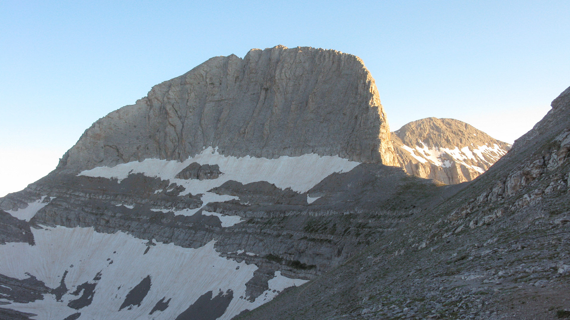Reaching the highest peak of Mt Olympus
