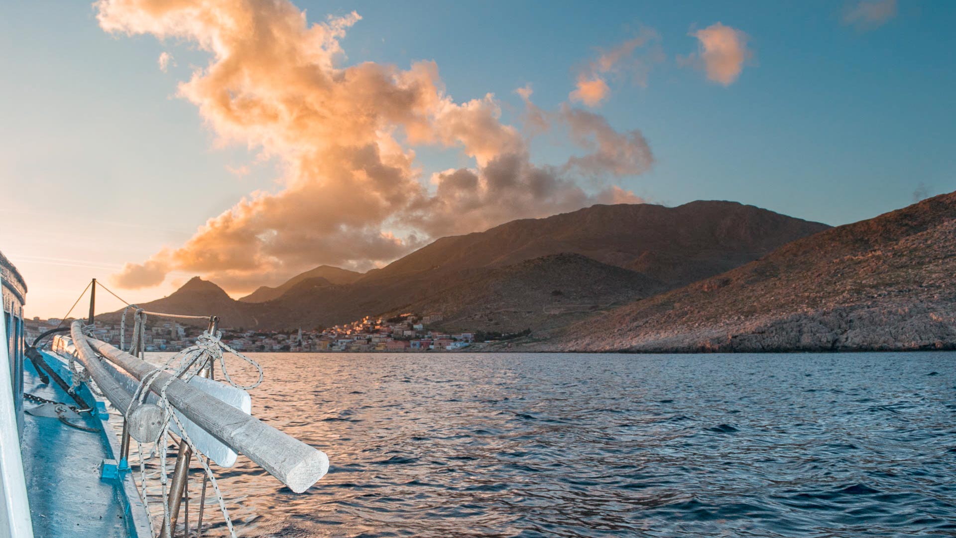 a daytrip from Rhodes to the smallest of the Dodecanese islands, with aristocratic mansion houses, quaint alleyways and age-old simple island life