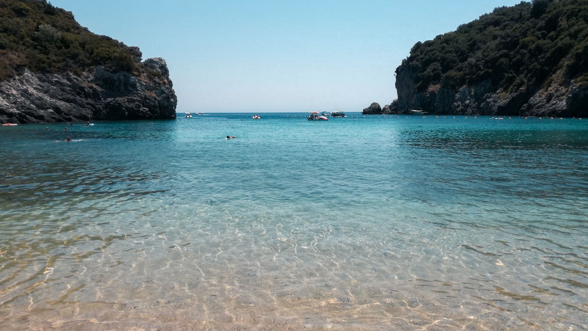 The aptly named Paradise Beach, off the northwest coast, is one such sparkling gem