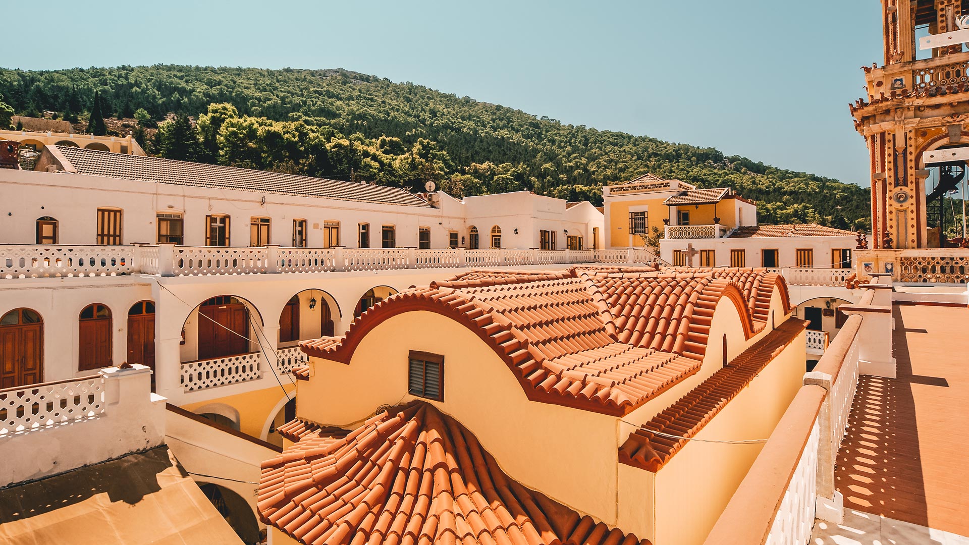 The monastery of the Archangel Michael Panormitis, Symi island