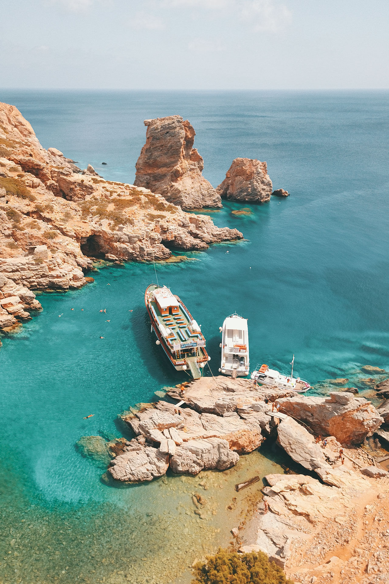 The small island of Saria offers unparallel pictures and landscapes that spark the imagination