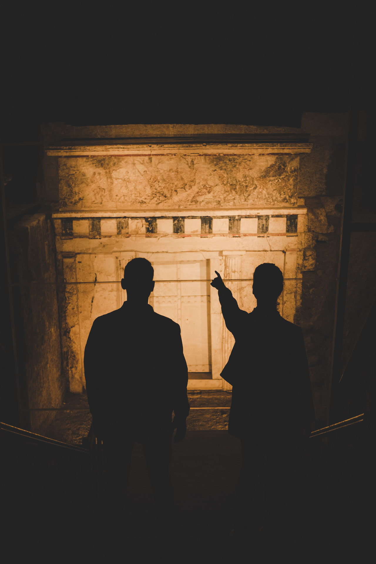 The tomb of Philip II in Vergina