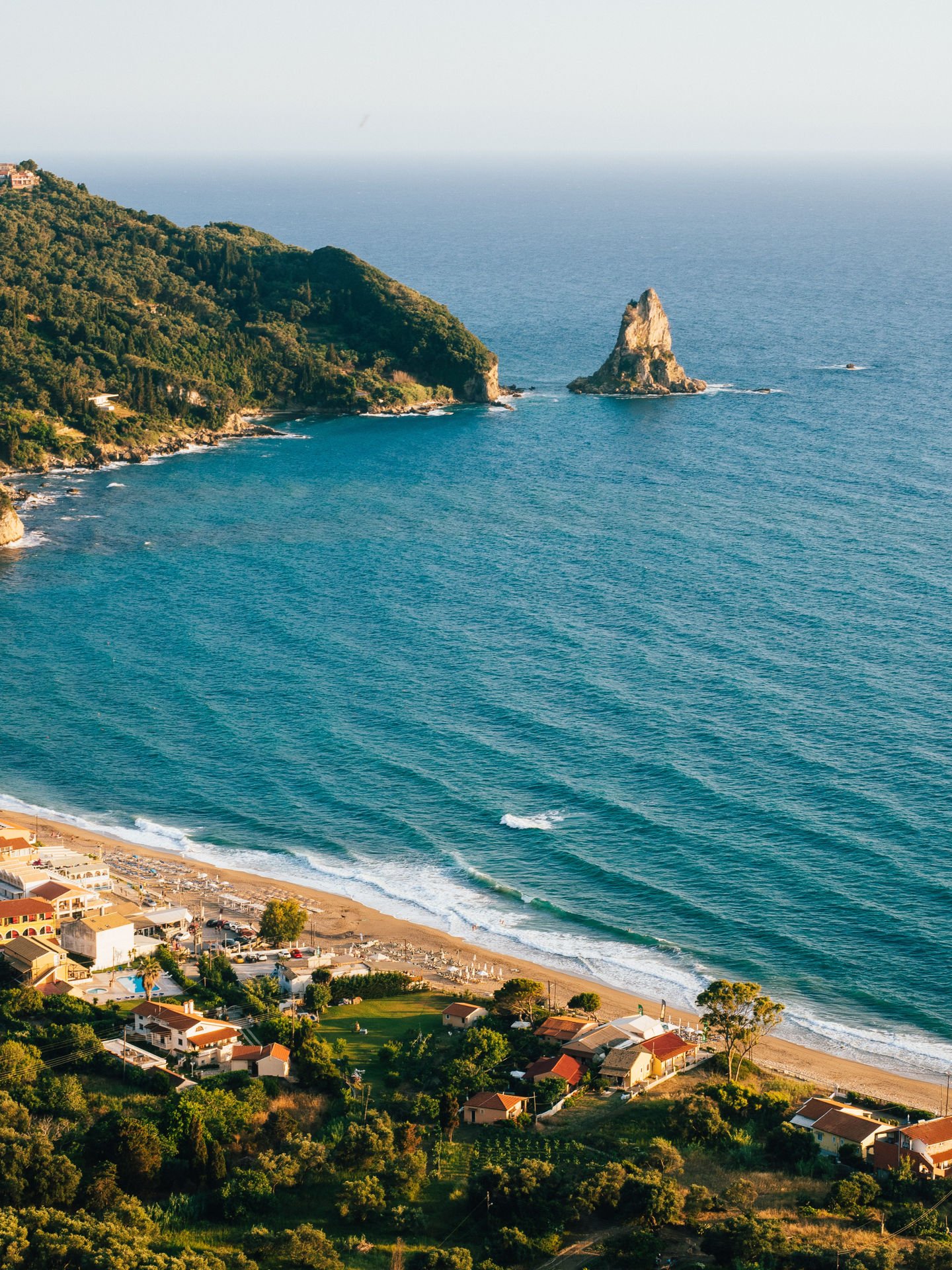 Agios Gordios beach 