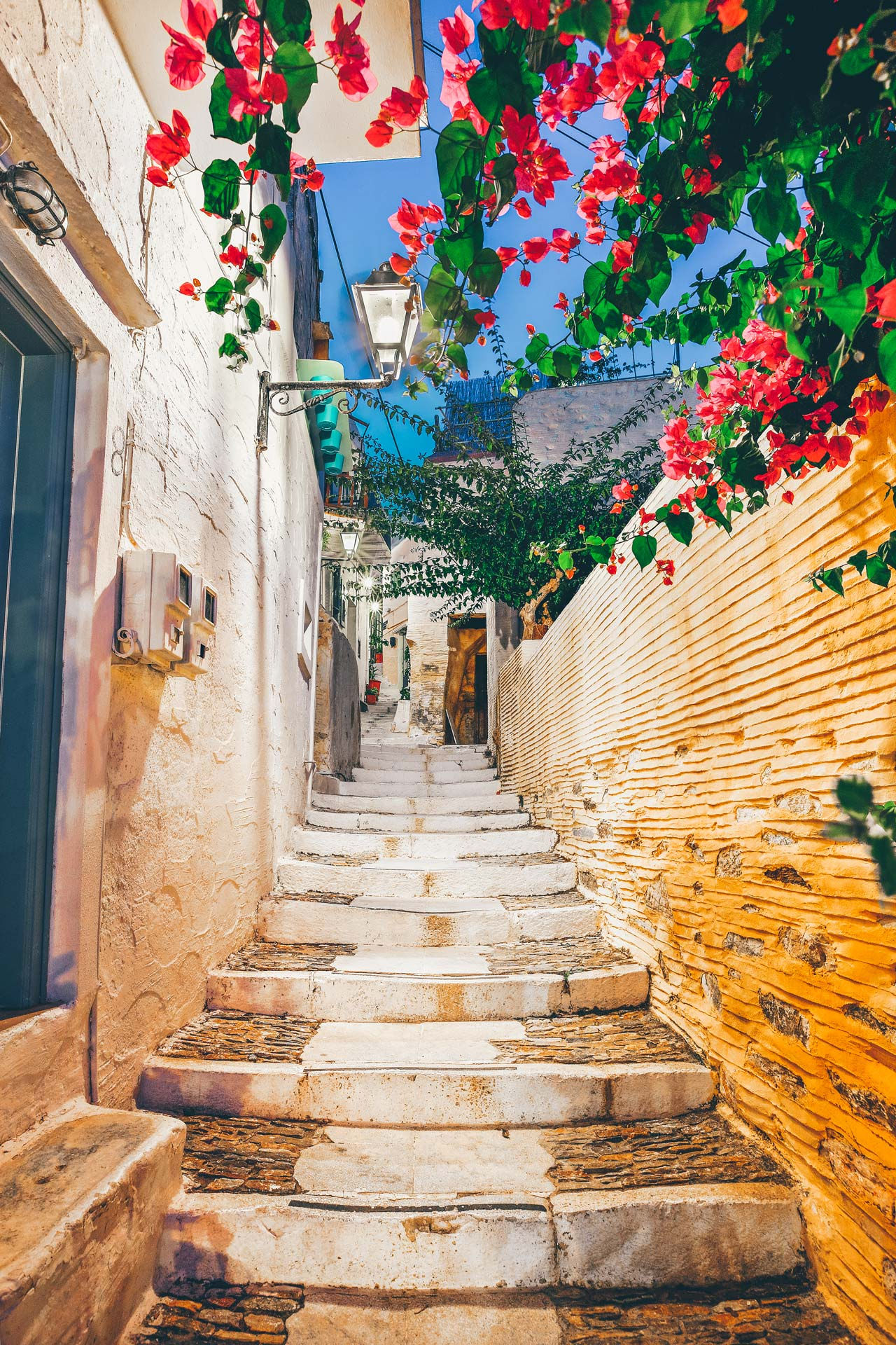 Winding streets so narrow there’s barely a straight line to be seen