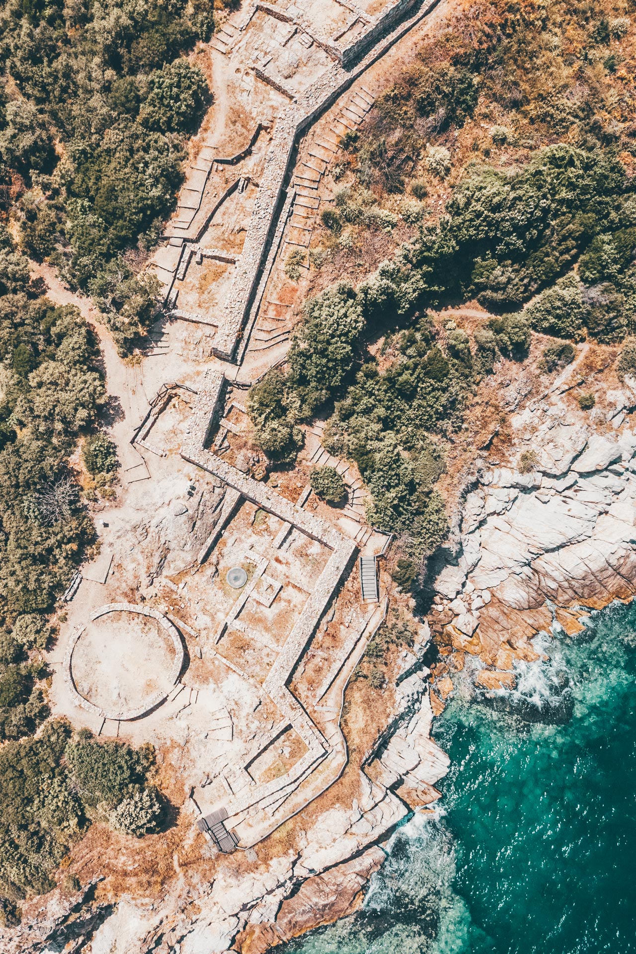 Ancient Stagira, the birthplace of Aristotle