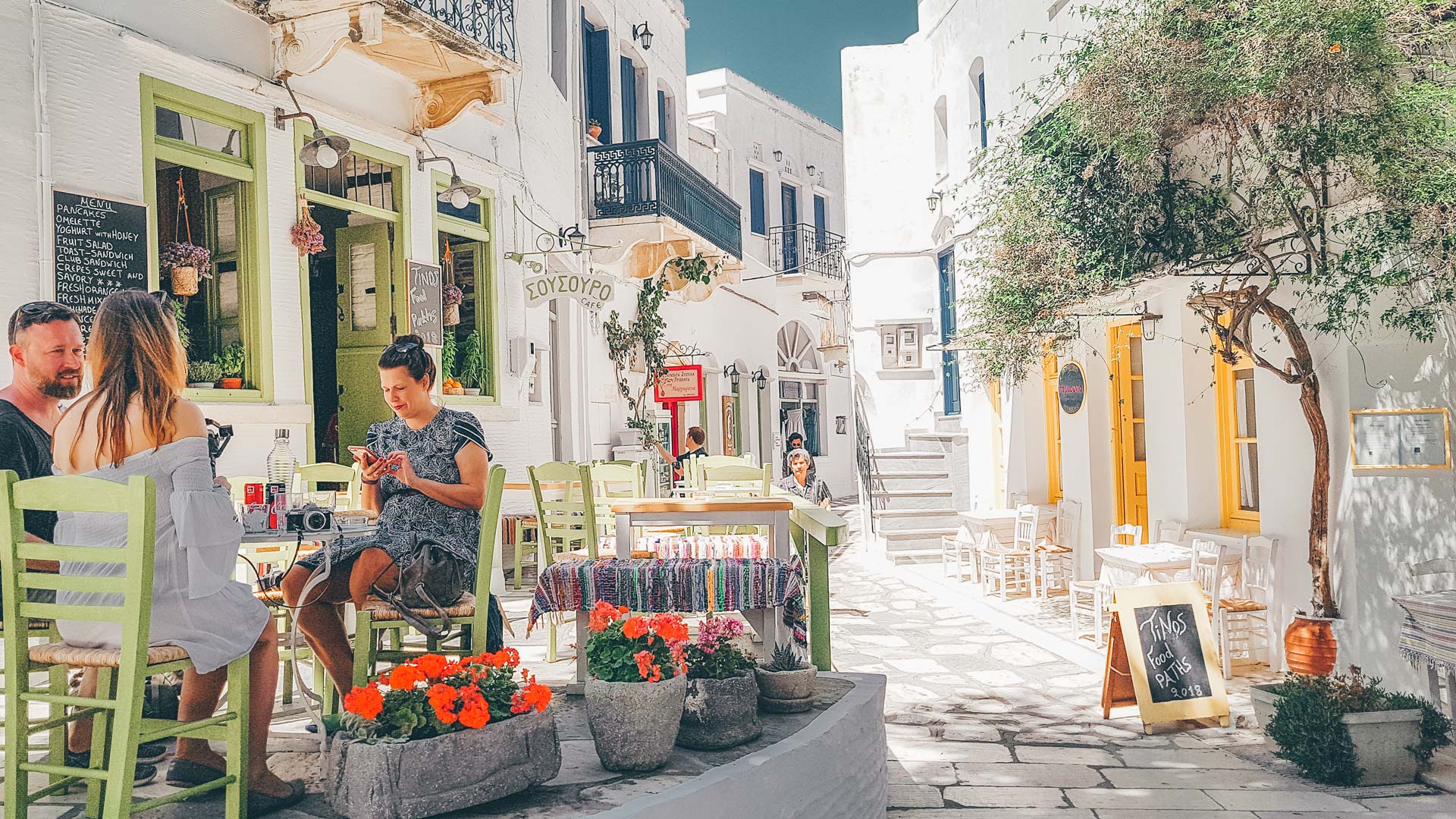 For a meat you'll be dreaming about when you're , try a kafenio in Pyrgos village!