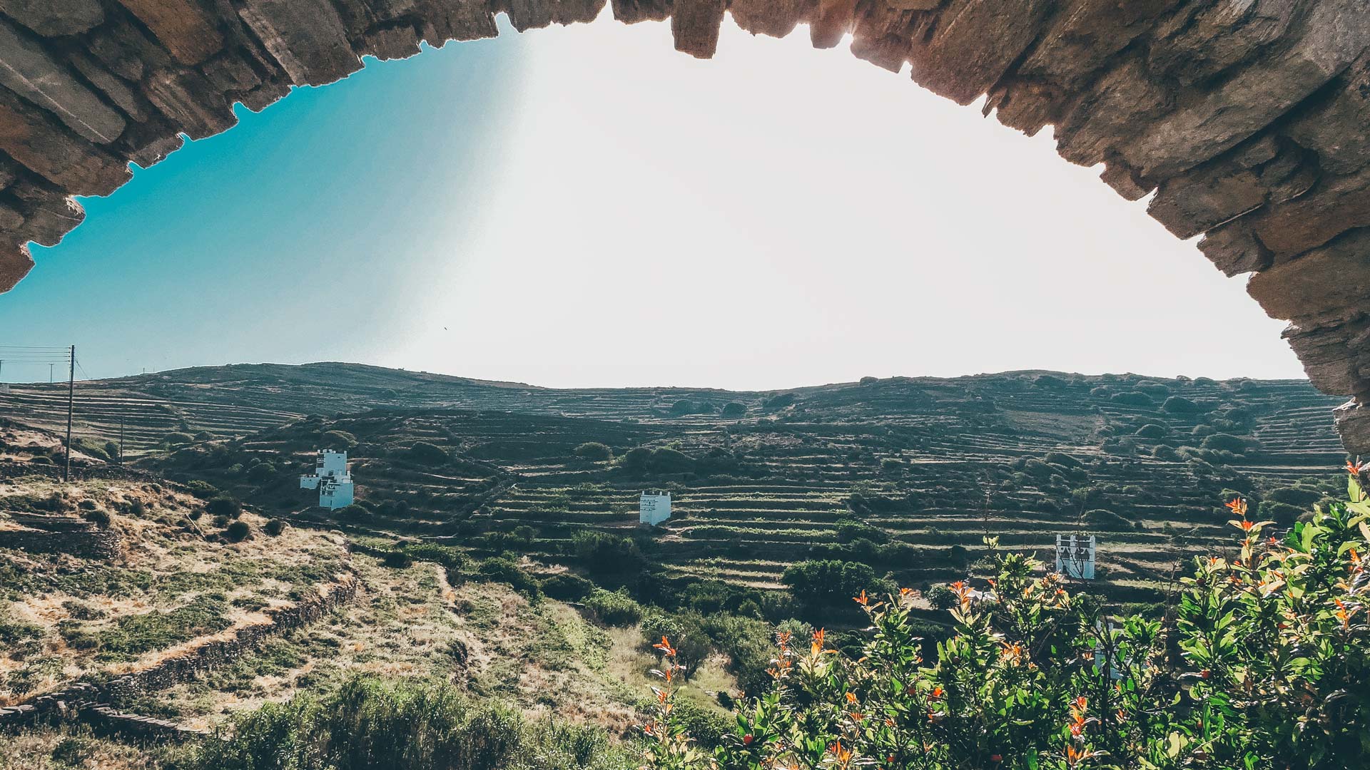 Peristeriones are typical to the Tinian landscape, and are some of the most impressive works of art in the Cyclades