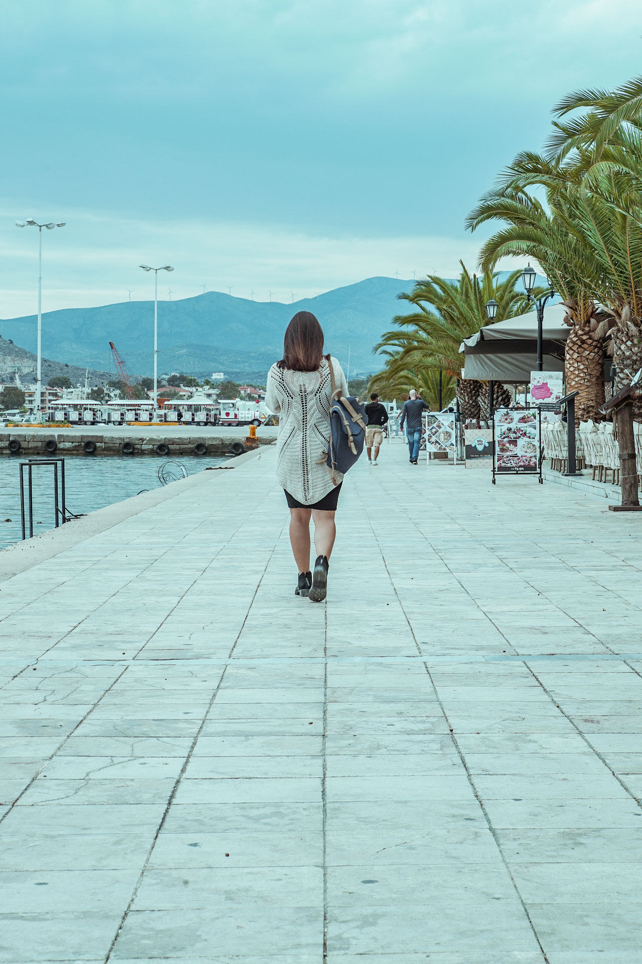 Strolling along the promenade is to experience Nafplio at its most romantic