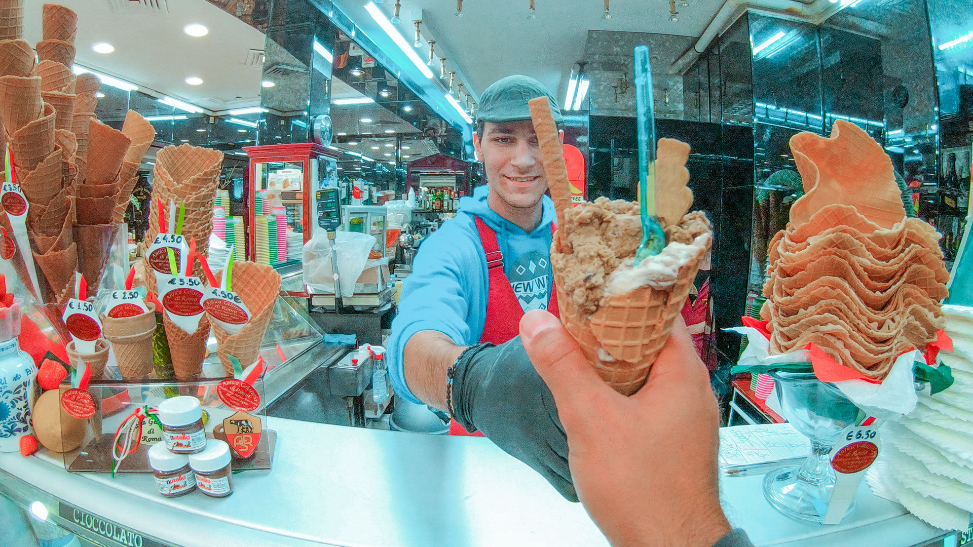 The gelato you’ll enjoy whilst strolling down the narrow cobblestoned alleyways, will be an unforgettable experience!