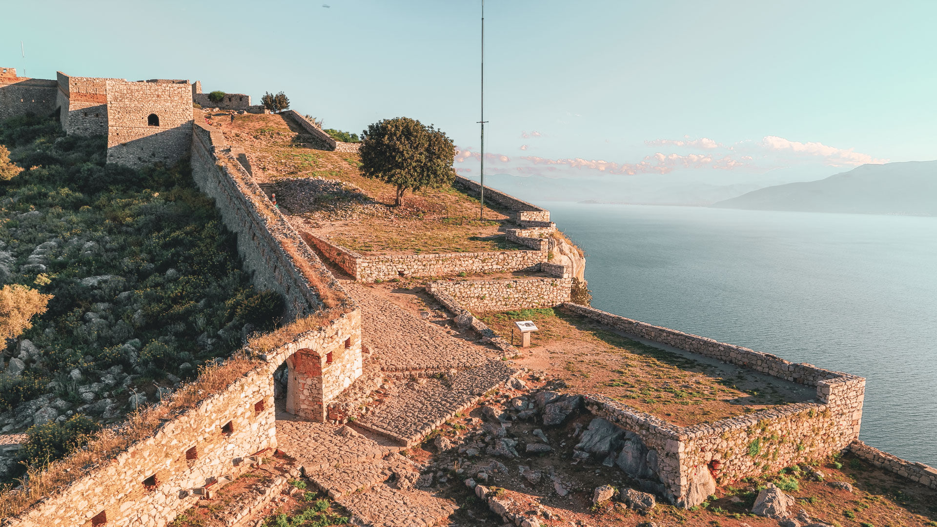 The Venetians’ grand fortification in Nafplio is also a landmark symbol of freedom for Greeks