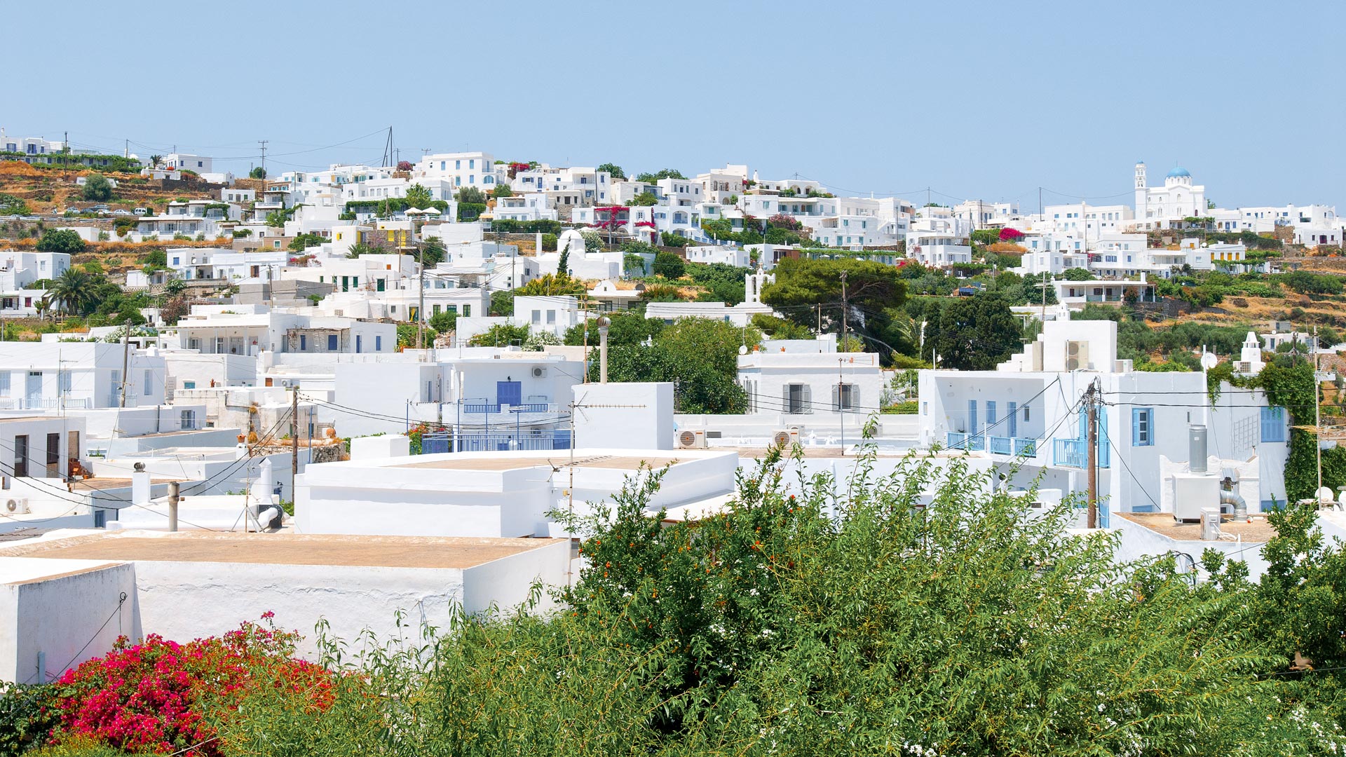 There’s an authenticity to Apollonia, built on three hillsides in the heart of Sifnos, that’s impossible to fully describe