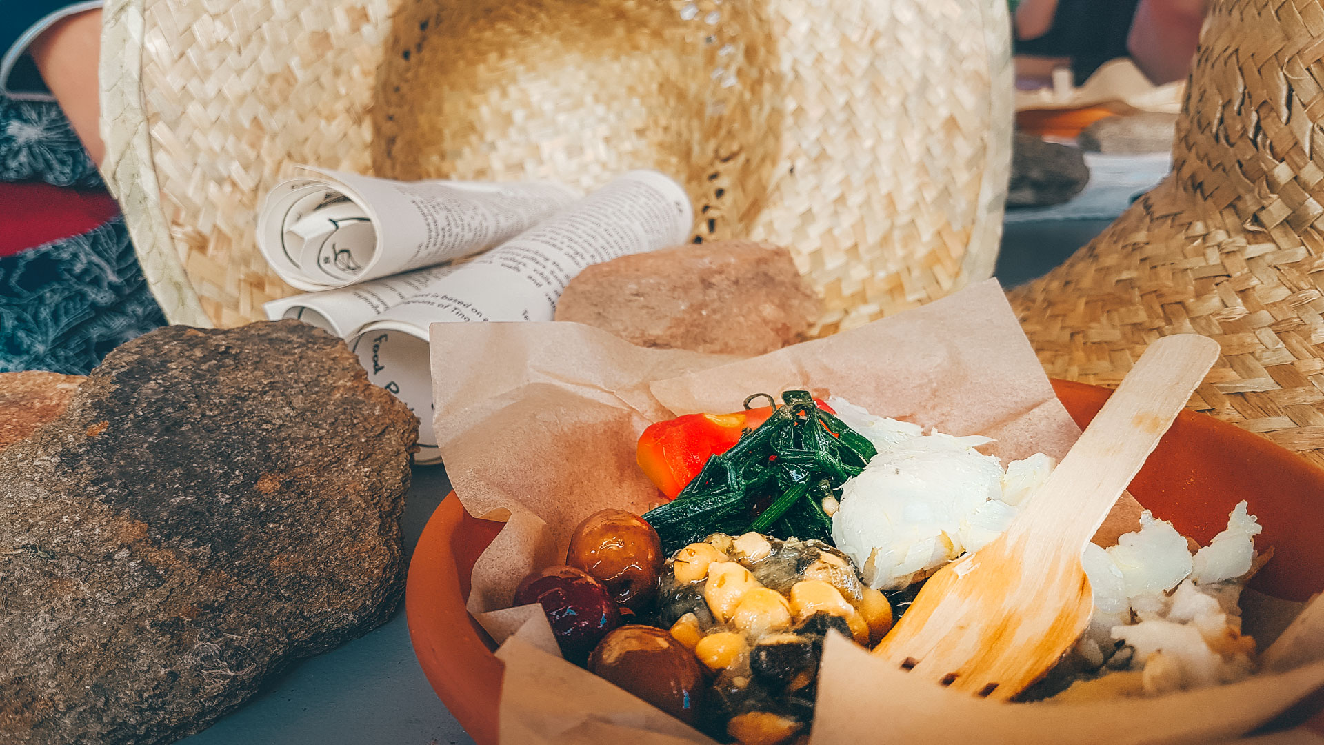 Tinian gastronomy loves to use and mixes all types of local production
