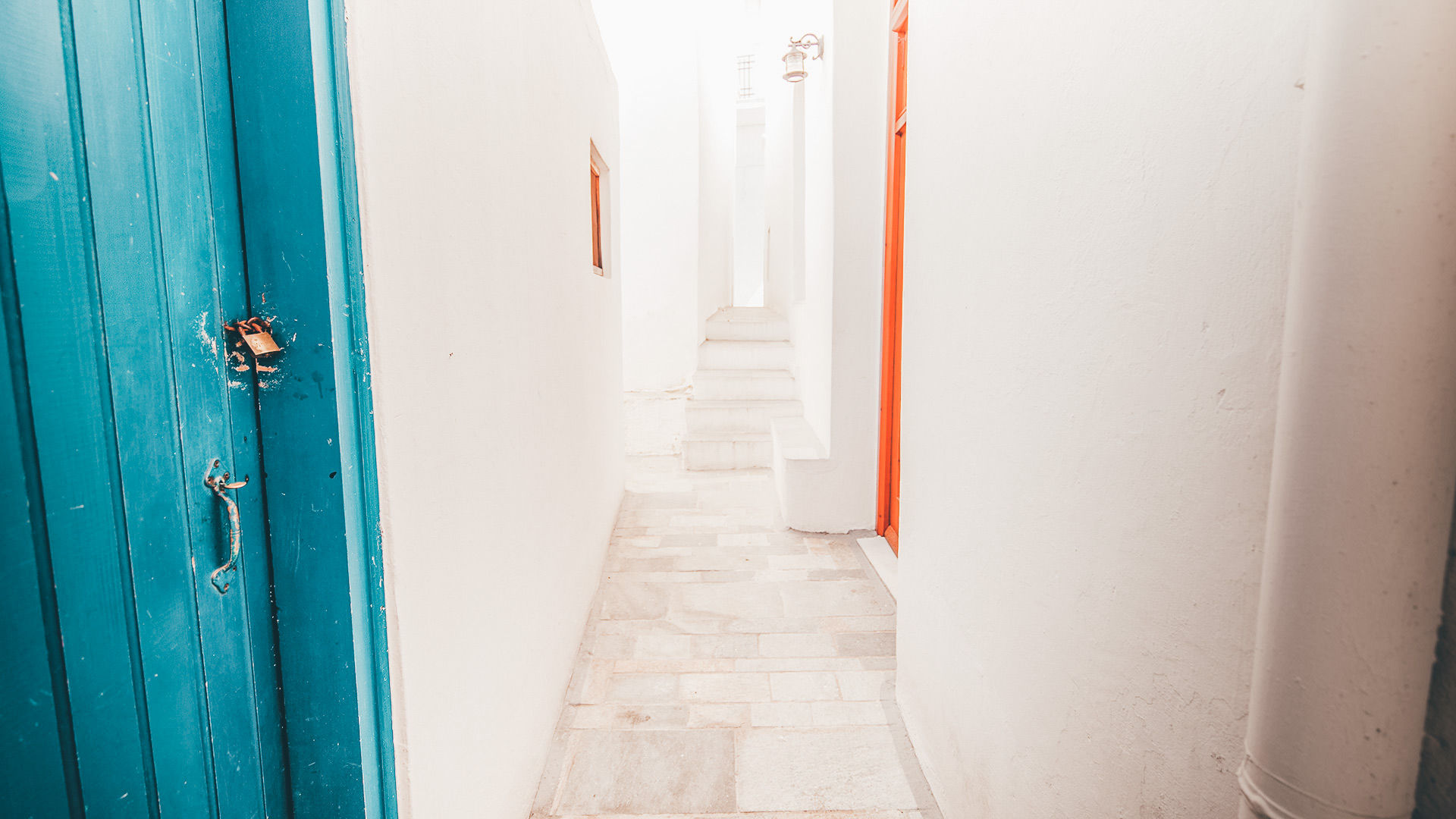 Walk around its narrow alleys where the whitewashed houses seamlessly merge with each other