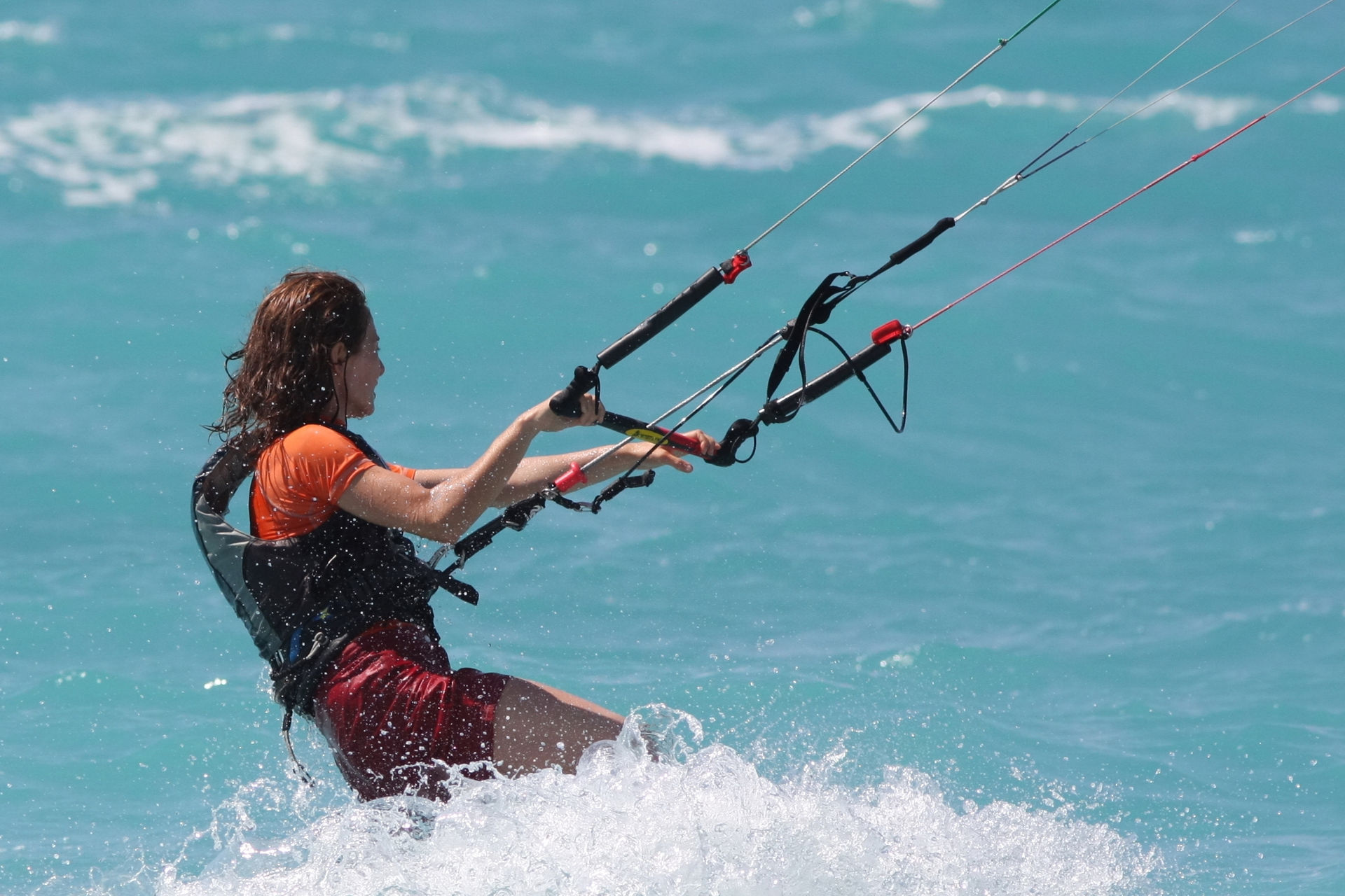 Kite surfing in the Ionian islands