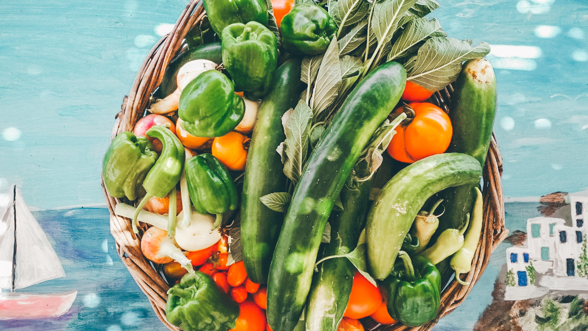 Local farm produce in MYkonos