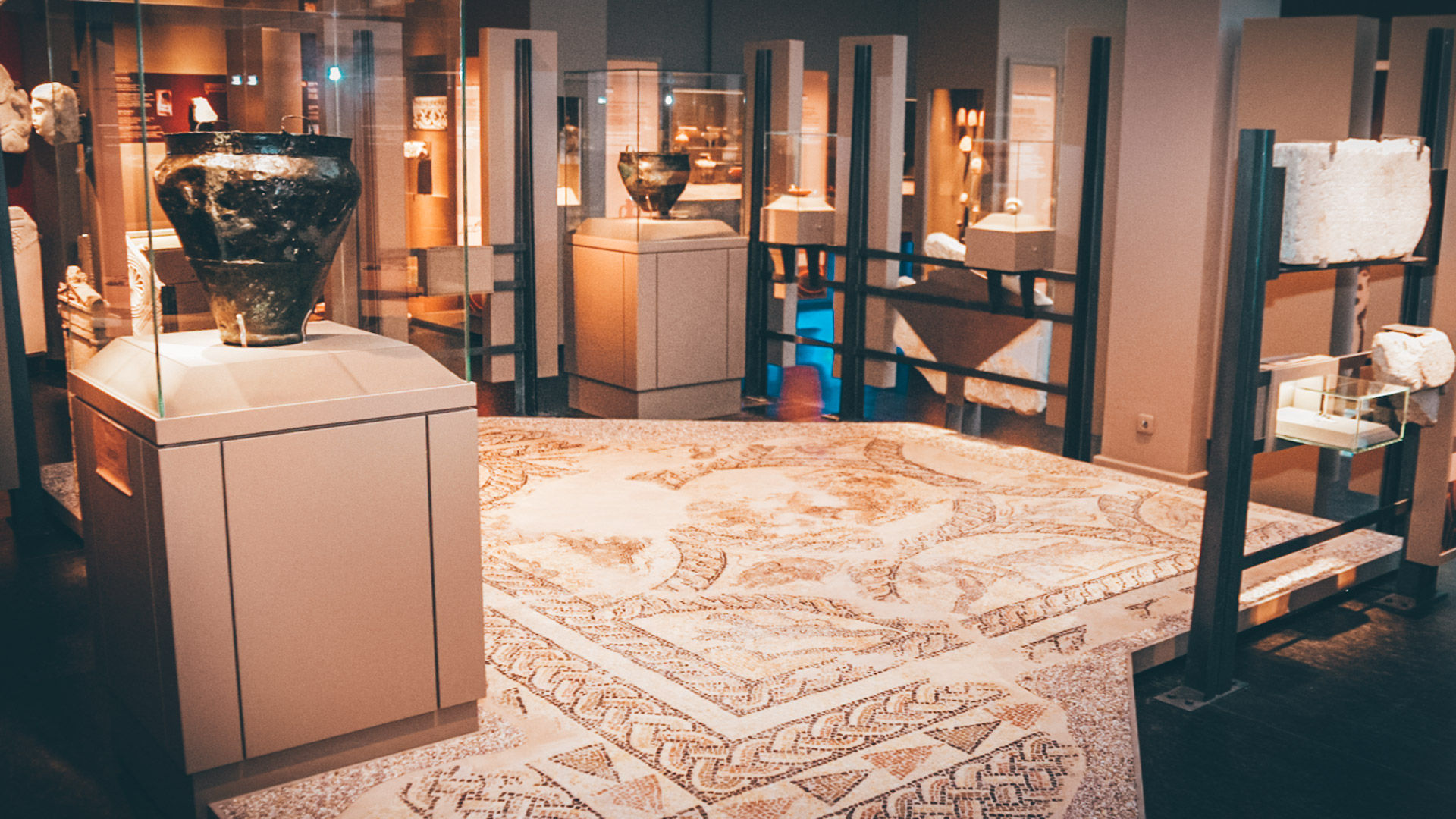 The Archaeological Museum of Messinia, with exhibits from prehistoric to Byzantine times