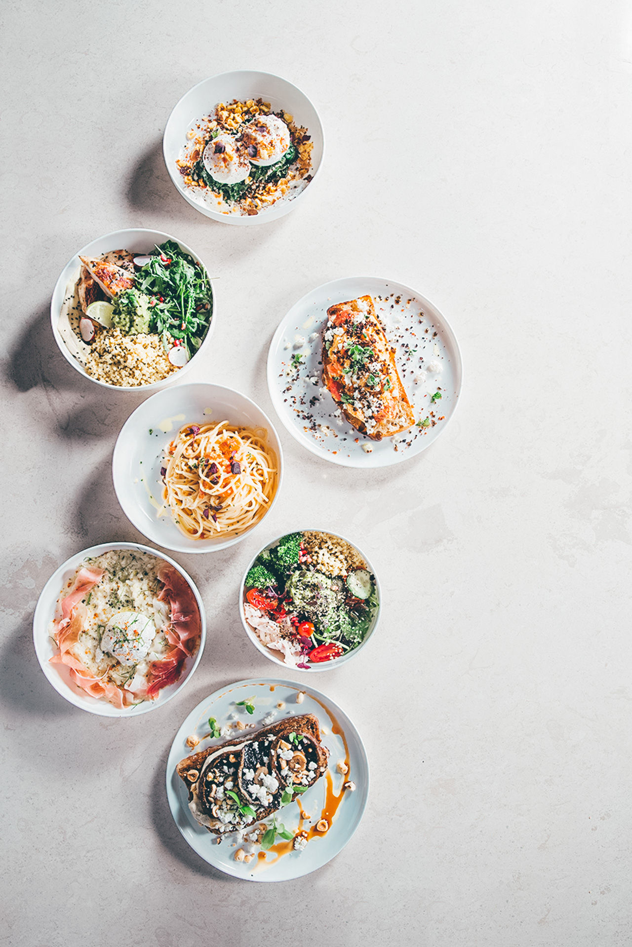 The Goulandris Museum’s cafe-restaurant is like an ‘open, urban garden’ where you can enjoy creative Mediterranean dishes 