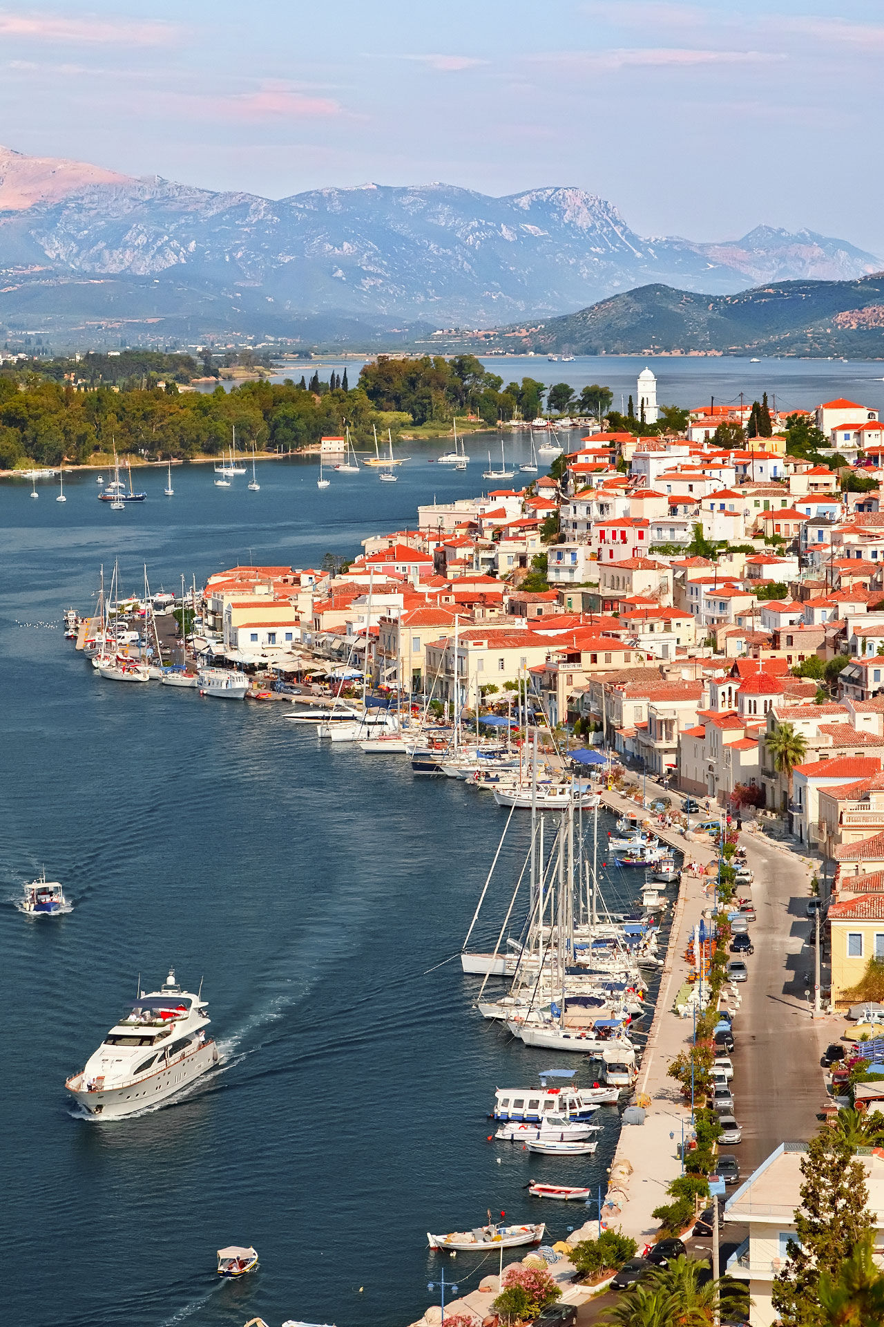 View of Poros from above