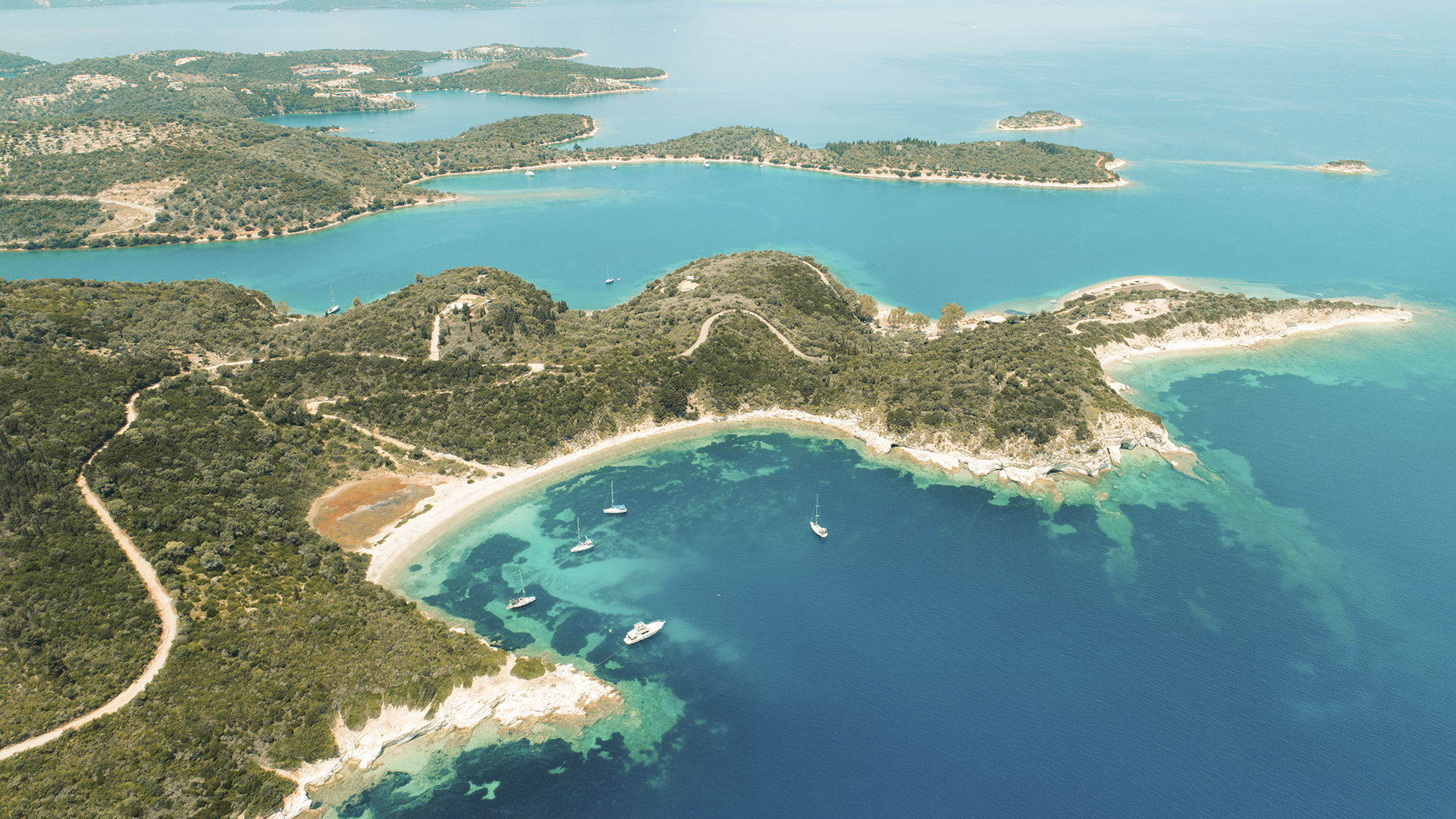 Set sail for Meganisi island and yet more beaches